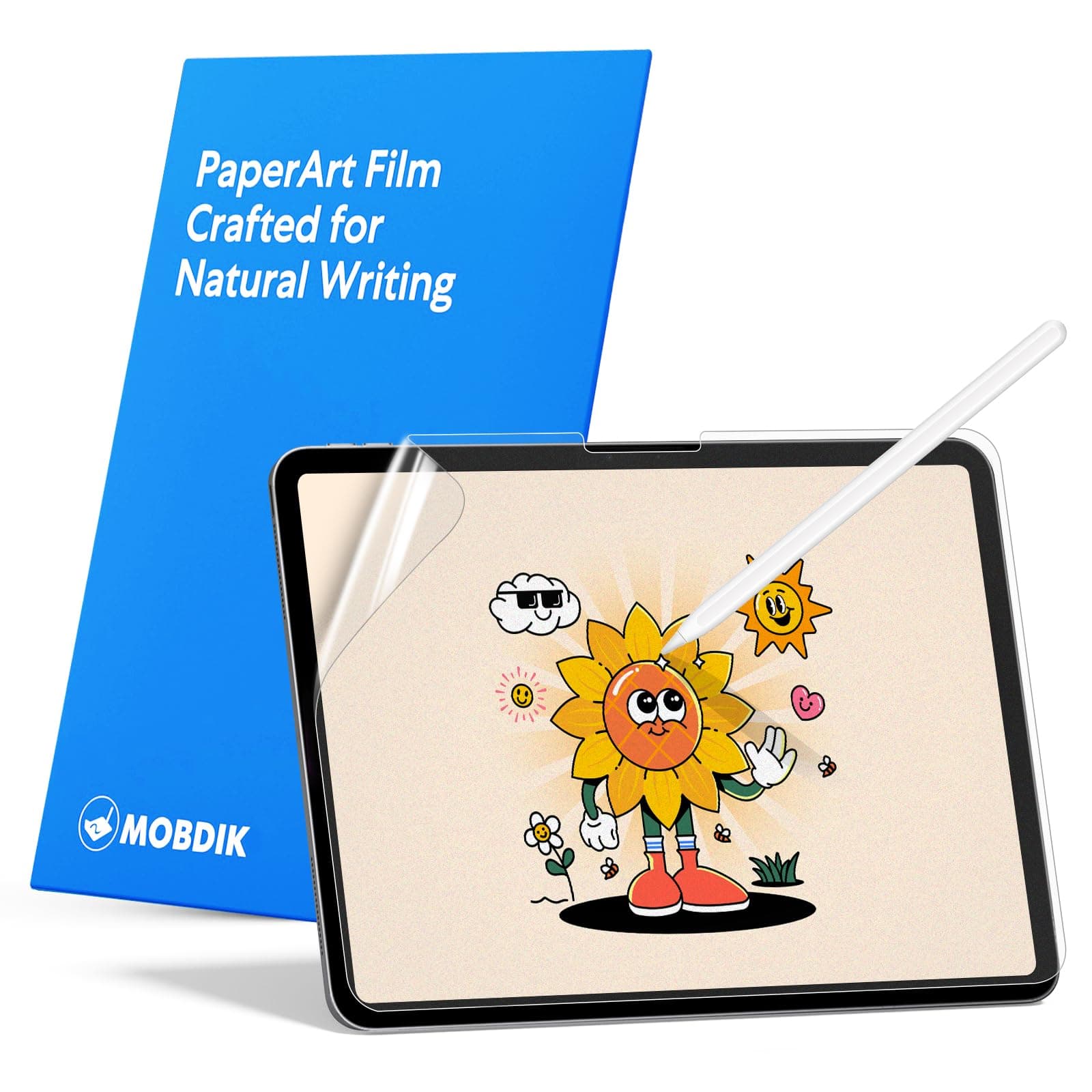 2 Pack Paperfeel Screen Protector Compatible with iPad Air 13 M4/M3/M2 2026/2025/2024 & iPad Pro 13 M5/M4 2025/2024, Crafted for Natural Writing, Anti Glare, Easy Installation