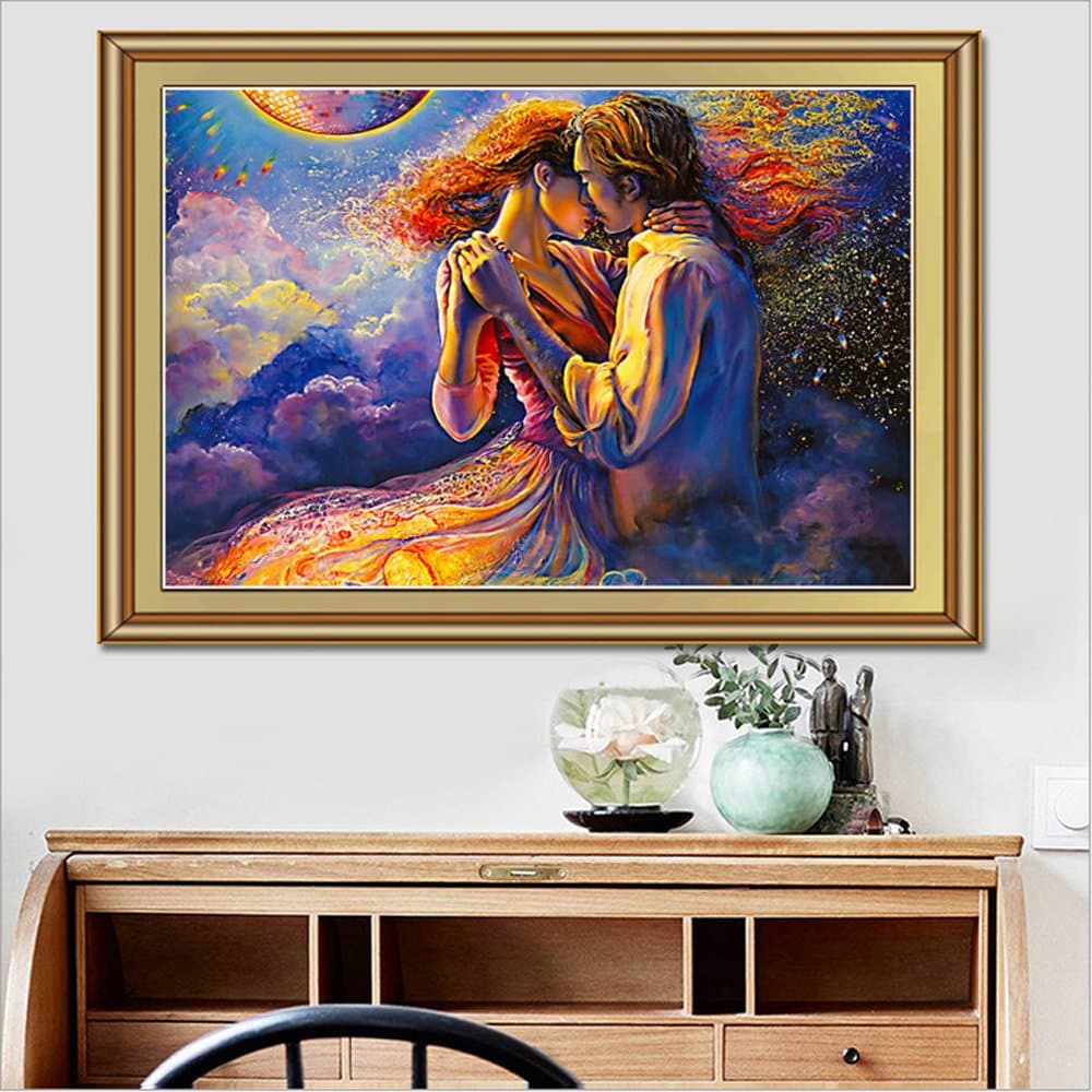 Diamond Painting New Painting is a Miracle of Love Full of Diamond Cross Stitch Bedroom Decorative Painting,9059