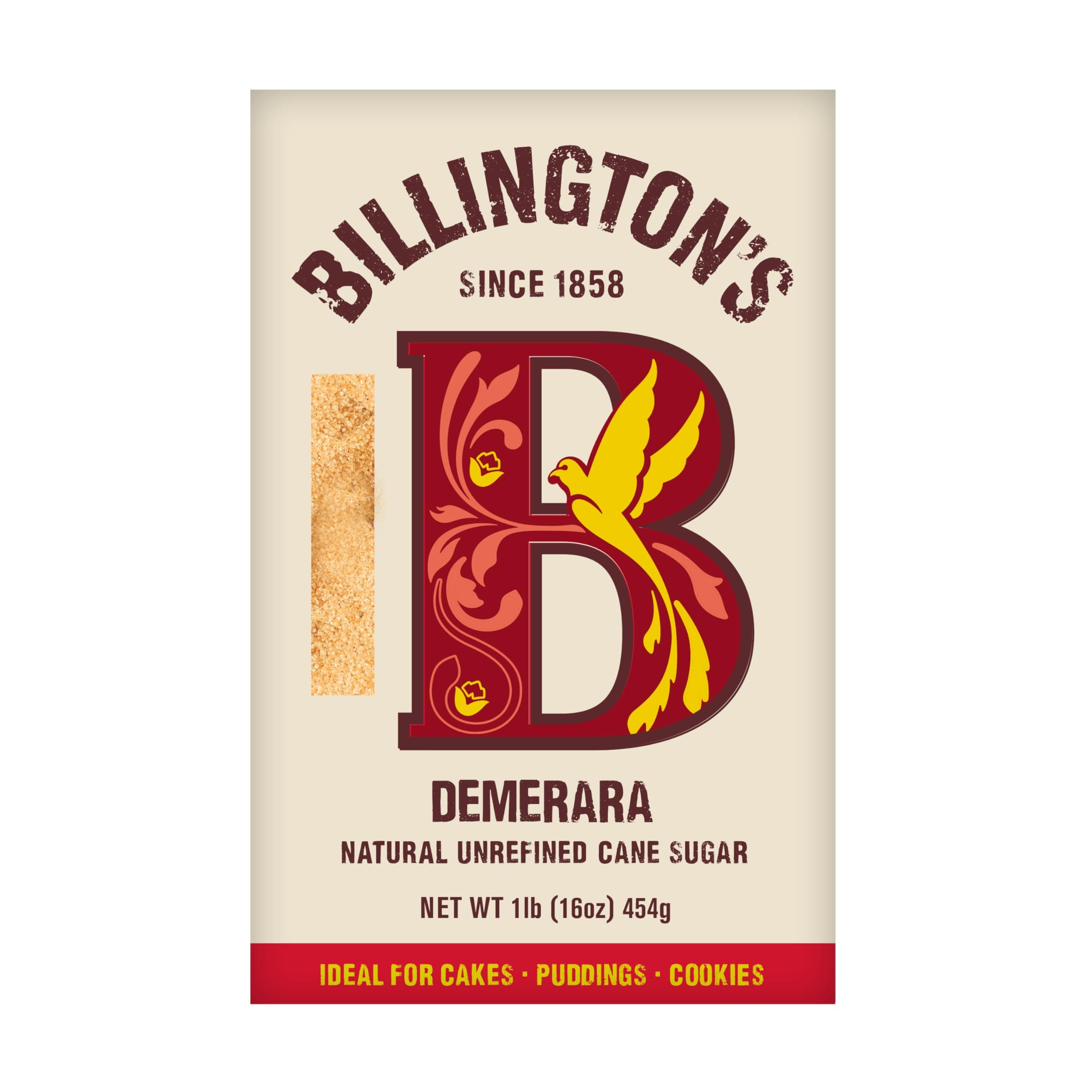 Billington's Natural Demerara Unrefined Cane Sugar, 100 Count (Pack of 10)