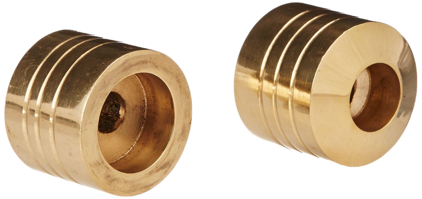 A-296 Customized Brass Handlebar End Weights for Royal Enfield (Set of 2)