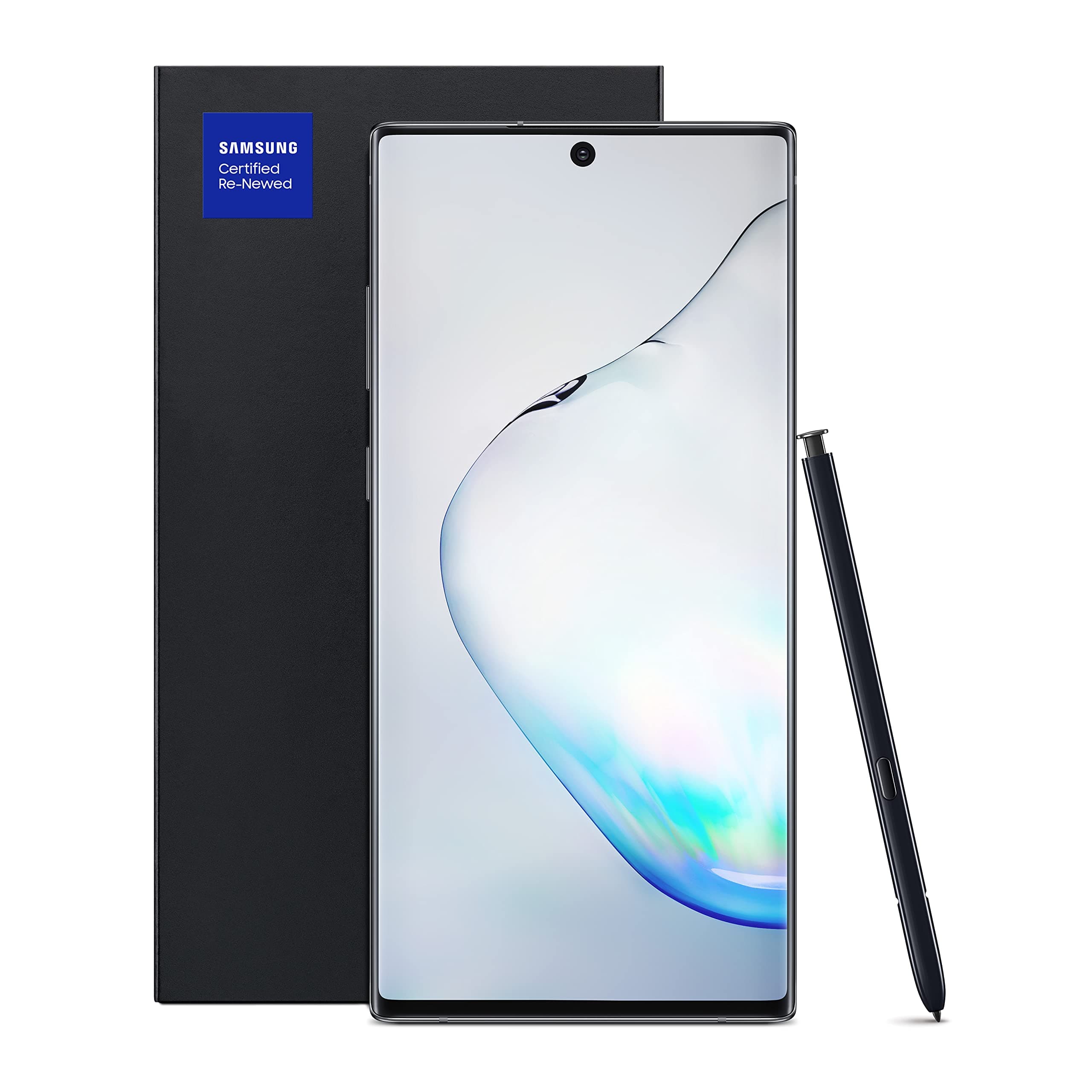 Samsung Galaxy Note 10+, 256GB, Aura Black - Fully Unlocked (Renewed Premium)