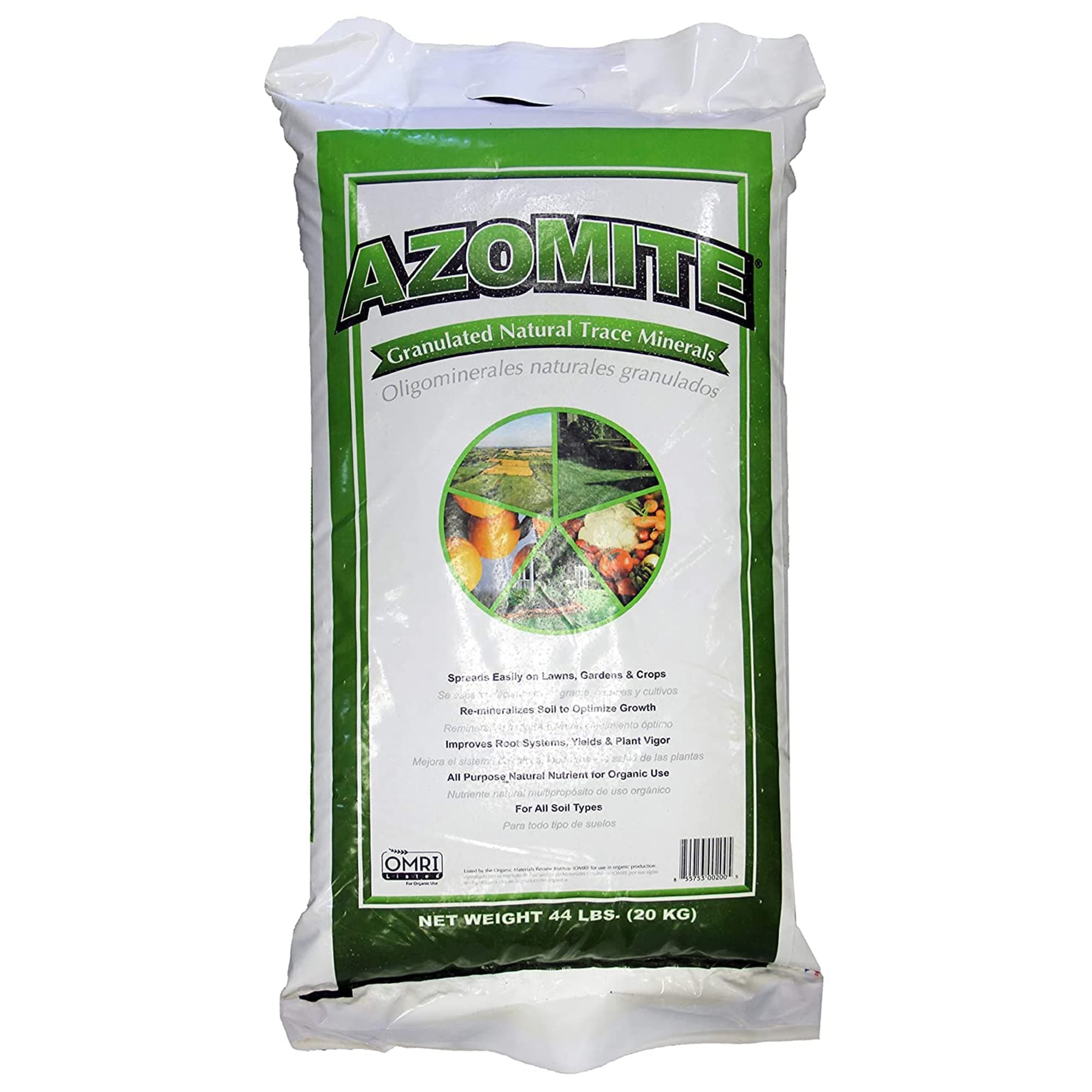 AZOMITE® Granulated Natural Trace Mineral Fertilizer & Soil Amendment – OMRI Listed® for Organic Use – Mined in Utah