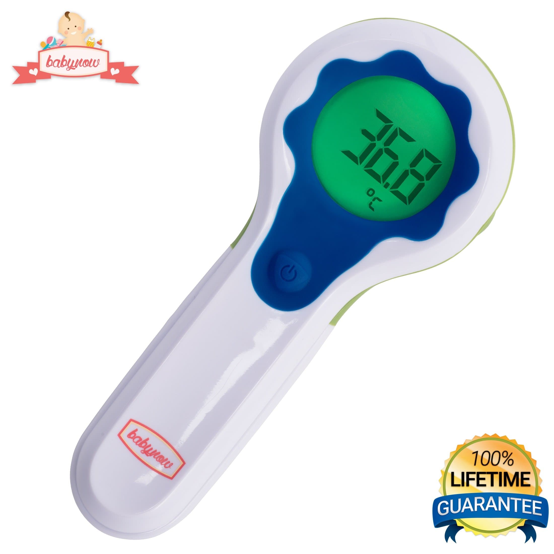 Babynow Digital Infrared Forehead Thermometer Non-Contact Thermometer Delivers Rapid, Accurate Results with Quick Touchless Temporal Scan