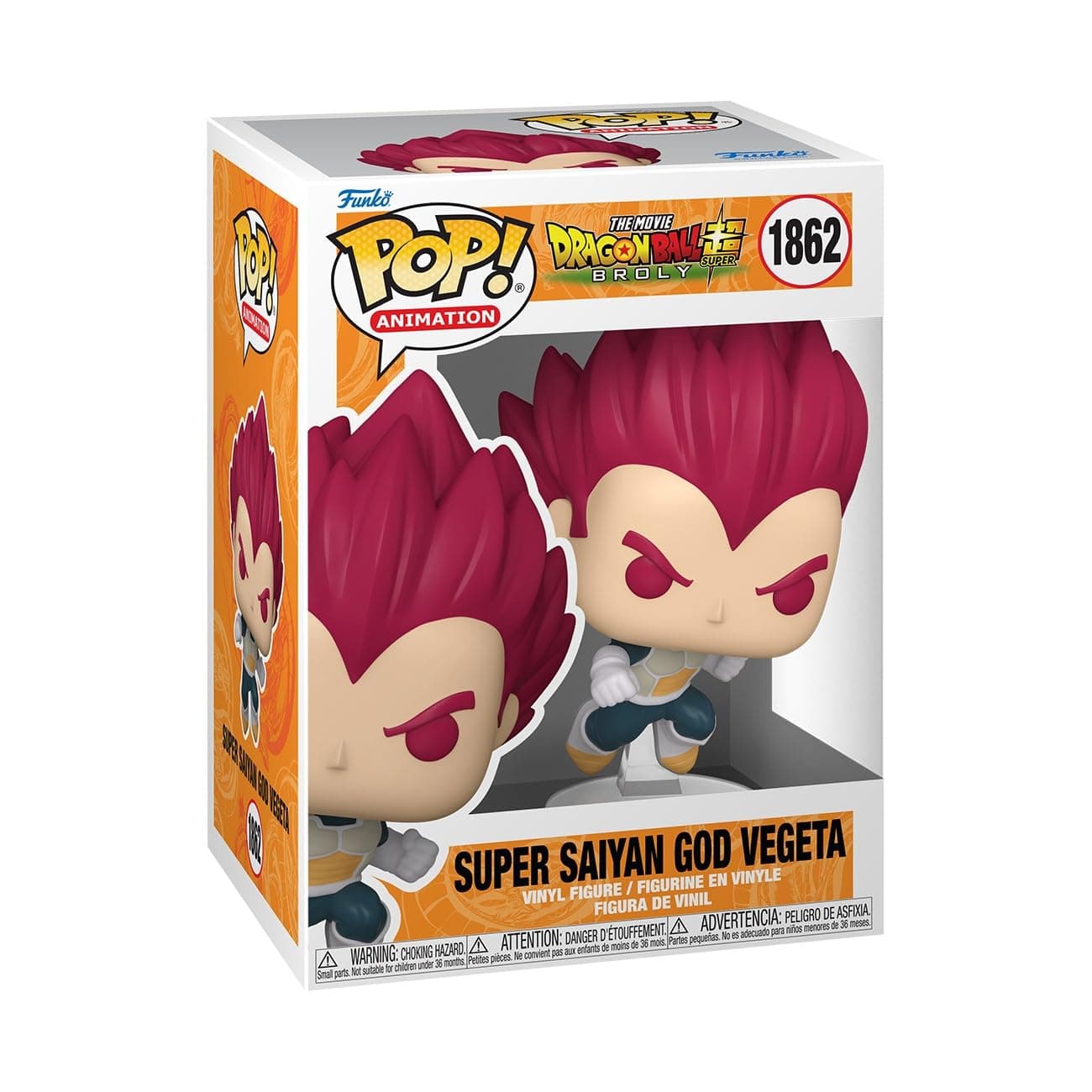 Funko POP Animation: Dragon Ball Super: Broly - SSG Vegeta - Dragon Ball Super Broly - Collectable Vinyl Figure - Gift Idea - Official Merchandise - for Kids & Adults - Anime Fans
