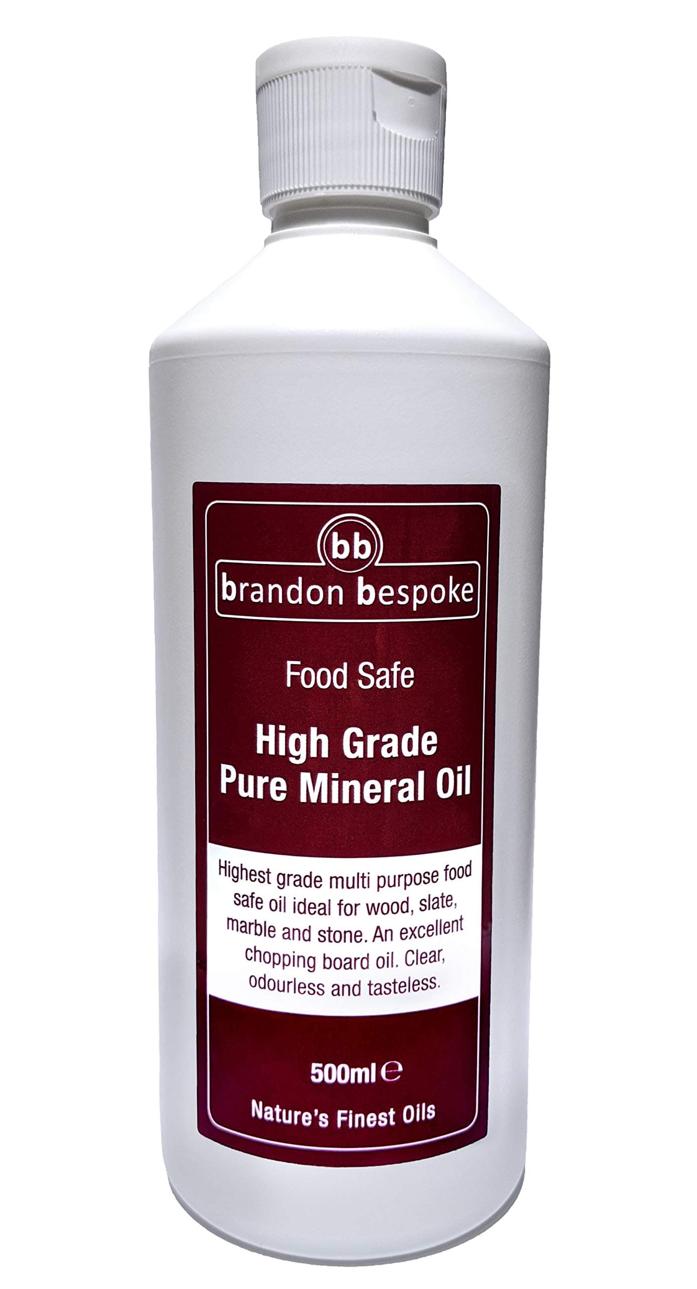 Brandon BespokePure Beeswax Blocks & Pure Mineral Oil Combi (4x28g Blocks & 500ml Mineral Oil) - Food Safe
