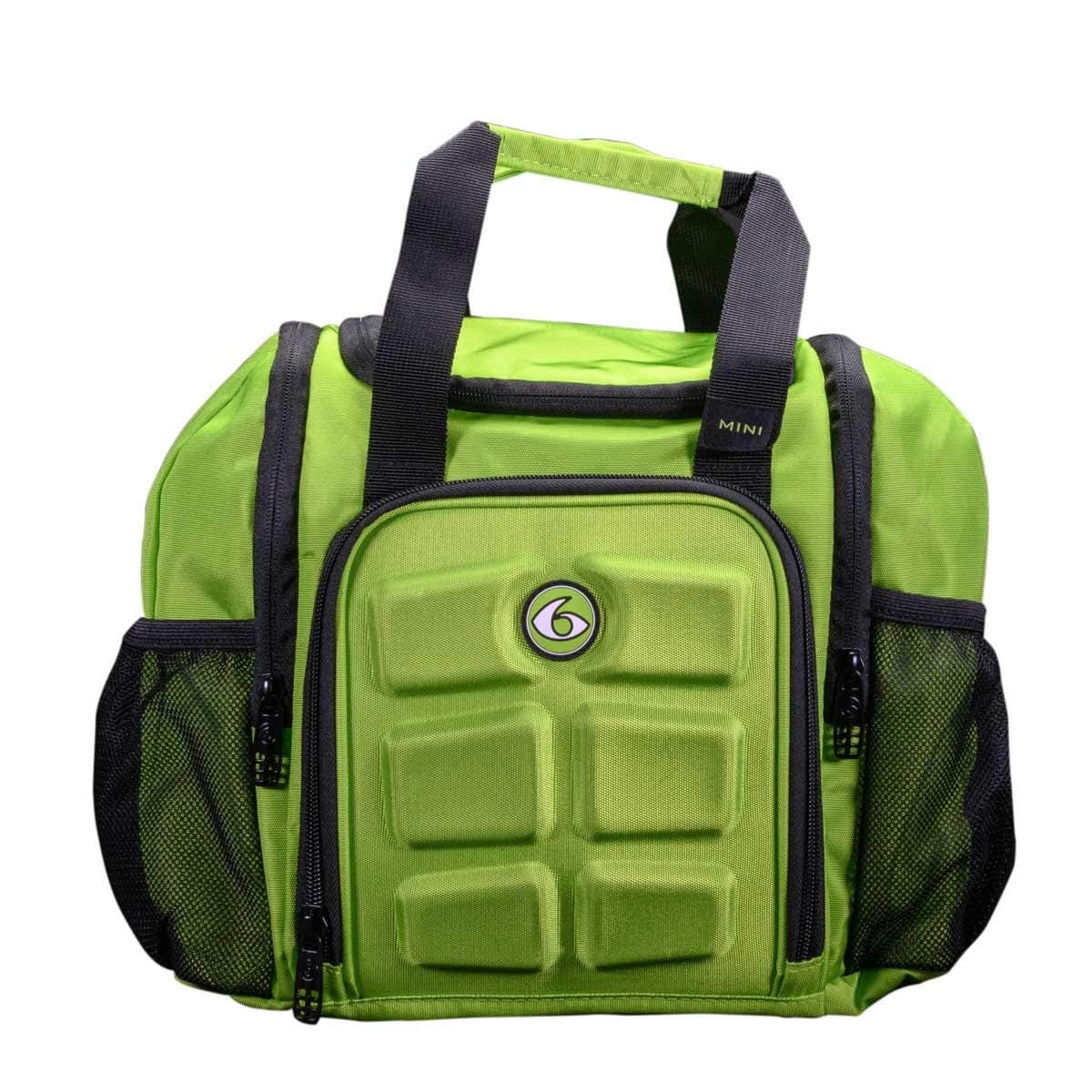 6 Pack Fitness Mini Innovator 3 Meal Management System (Lime/Black)