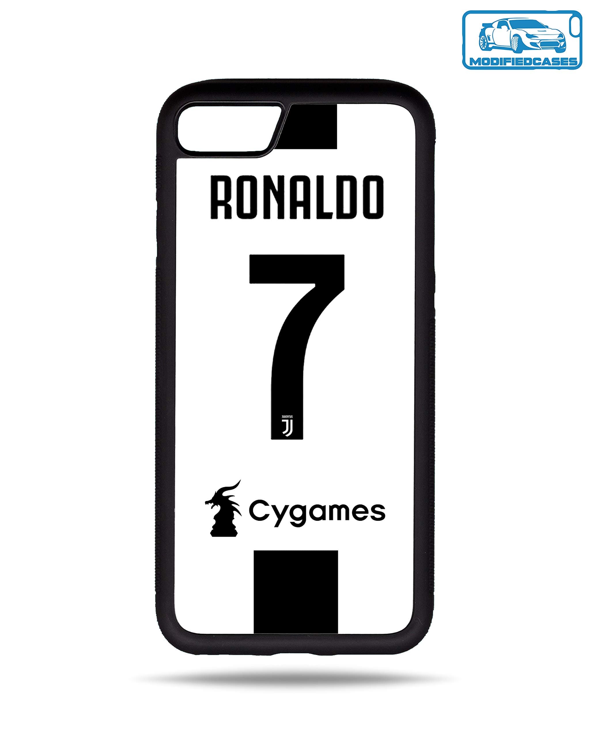 ModifiedCases 2019 CR7 Jersey Juve Bumper Case Compatible with Apple iPhone 7/8