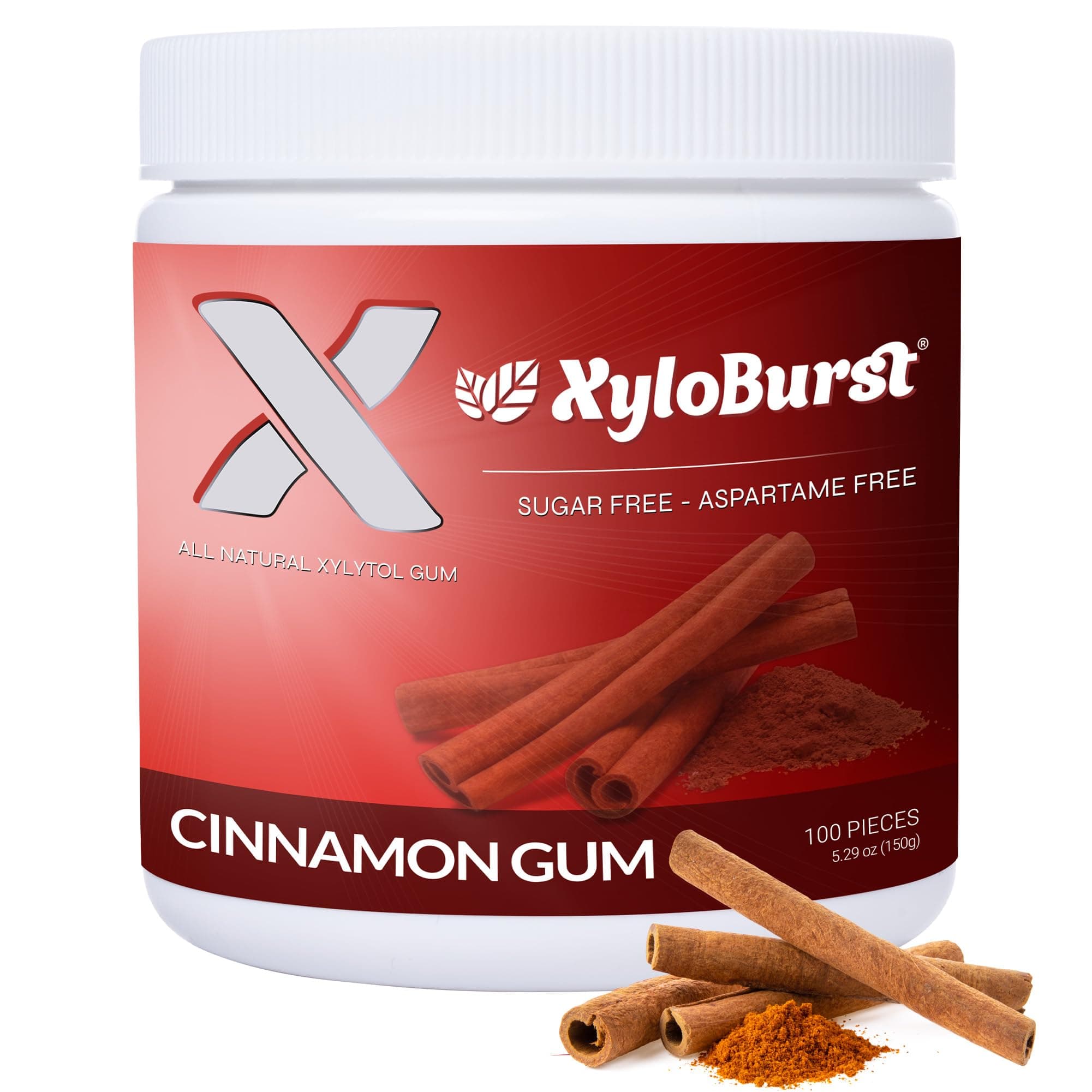XyloBurst - Chewing Gum Jar Cinnamon - 1 Piece(s)
