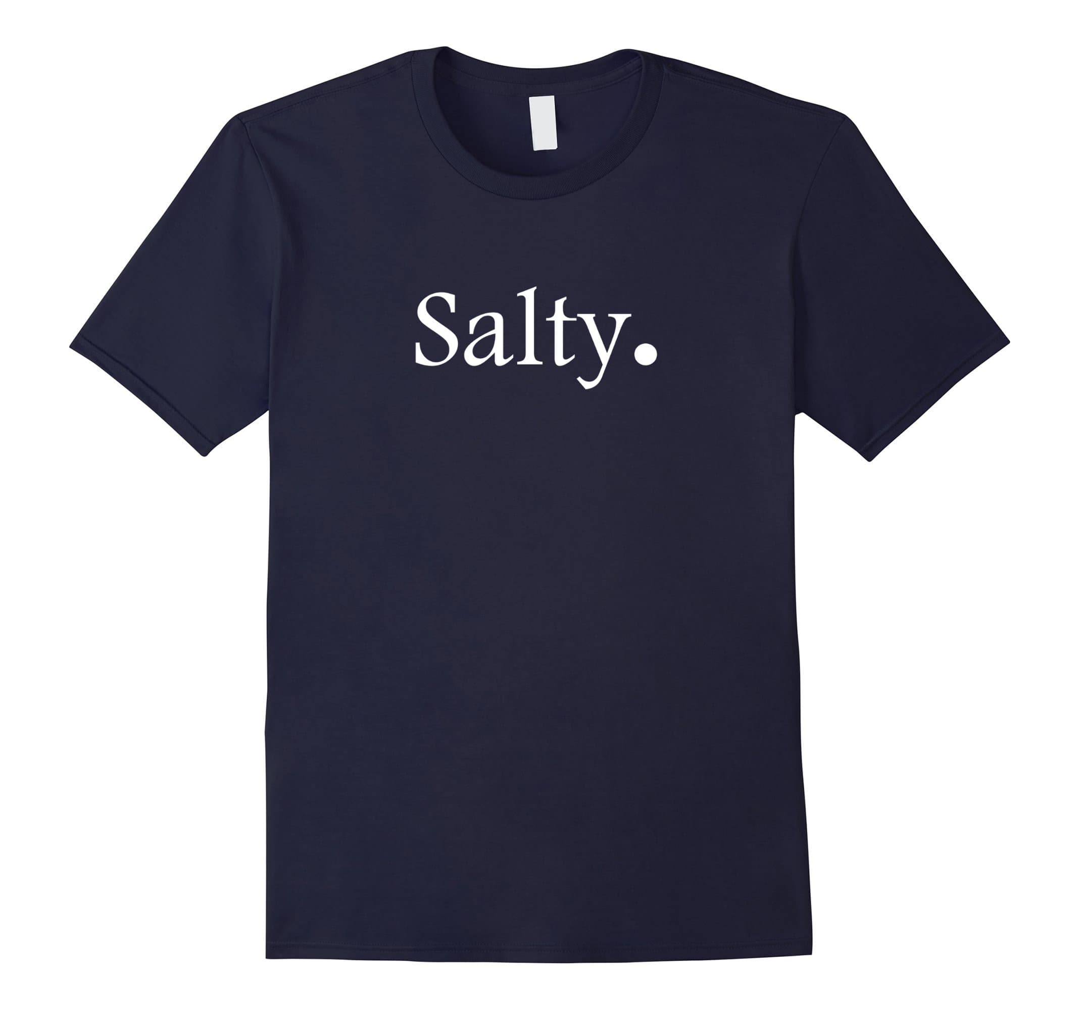 Men's Salty Crusty Grumpy Reynad T-Shirt Large Navy