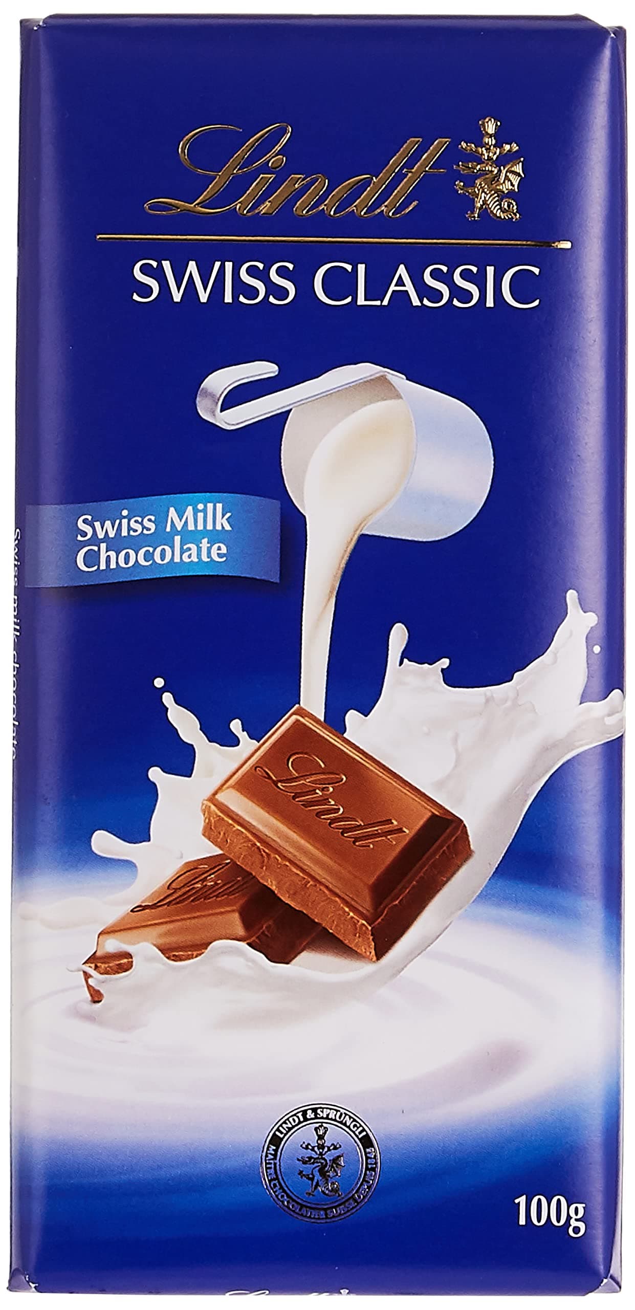 Lindt Swiss Classic Milk Chocolate, 100 gm (Pack Of 1)