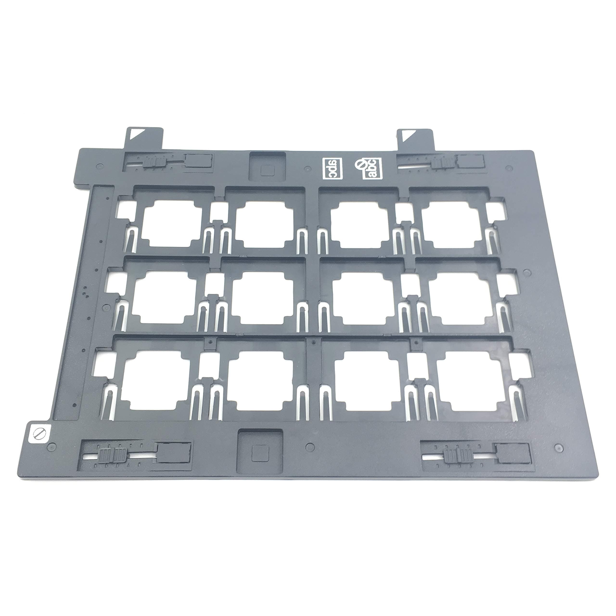 (12 Holes) 35 mm Slide Holder Negative Photo Scanner Film Strip Holder Slide Holder Compatible with Epson Perfection V700 V750 V800 V850