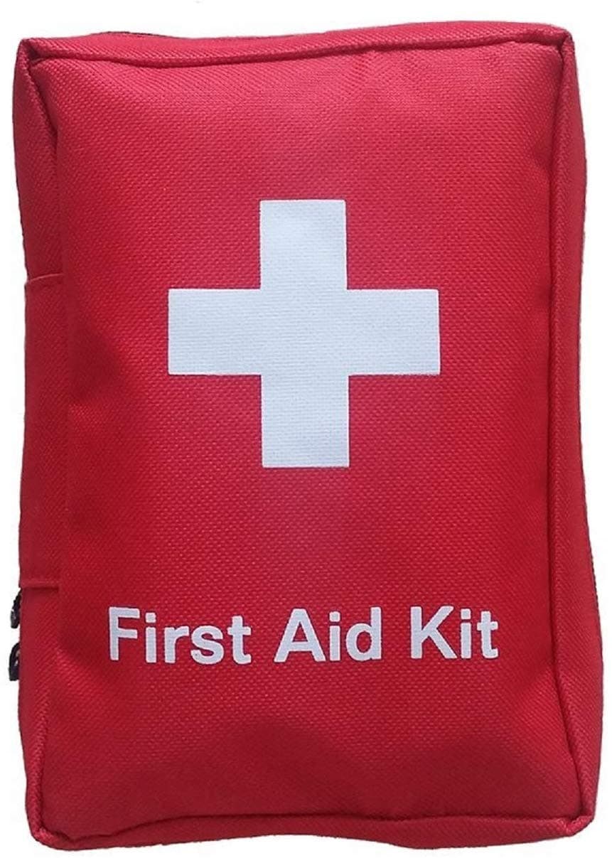 SadoMedcare Classic All in One Complete First Aid Kit - 72 Pieces Medical Kit, Travel Emergency Kit, Hiking First Aid Kit, Emergency Survival Go Bag, V10 Size Small