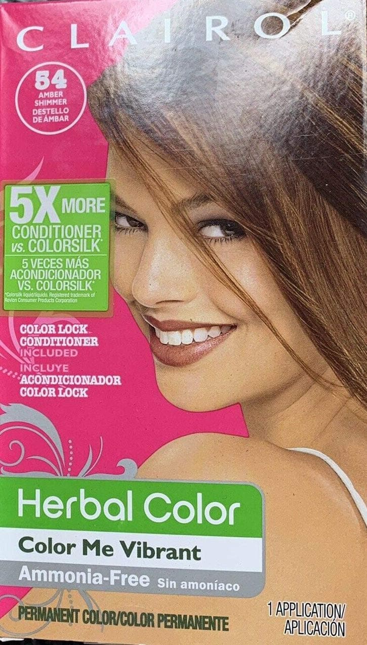 Clairol Herbal essences color me vibrant herbal color, 054 amber shimmer, 1 count, 6 Fl Ounce
