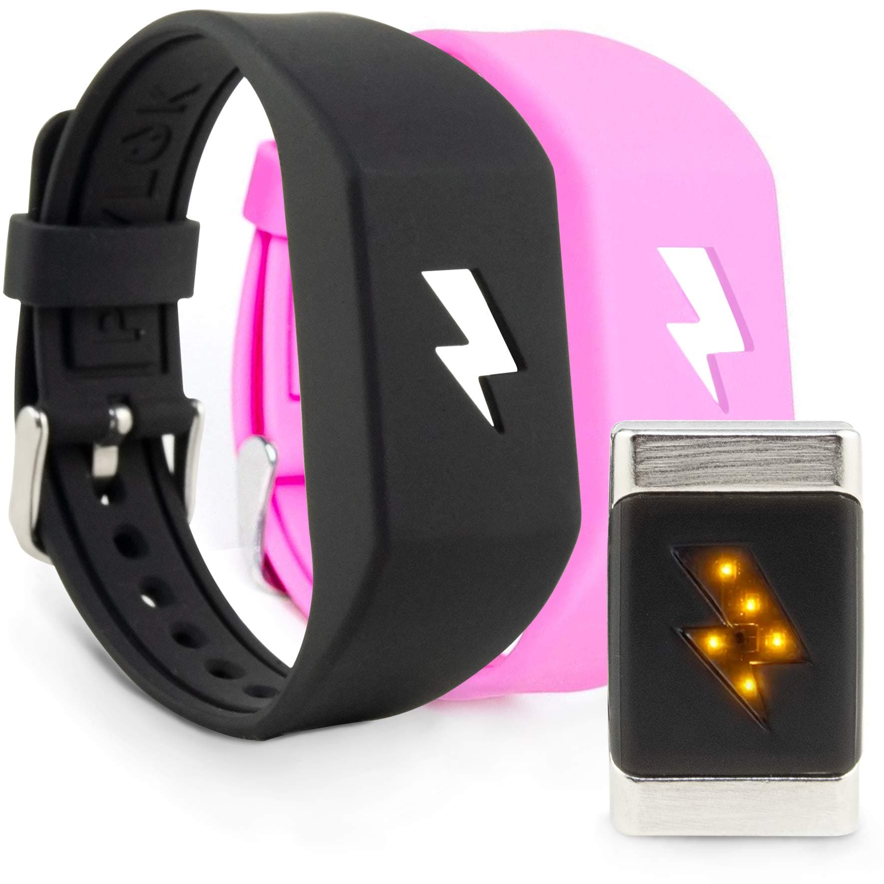 Pavlok 2 Habit Conditioning Device with Additional Silicone Band (Pink) and Exclusive Habit Change eBook