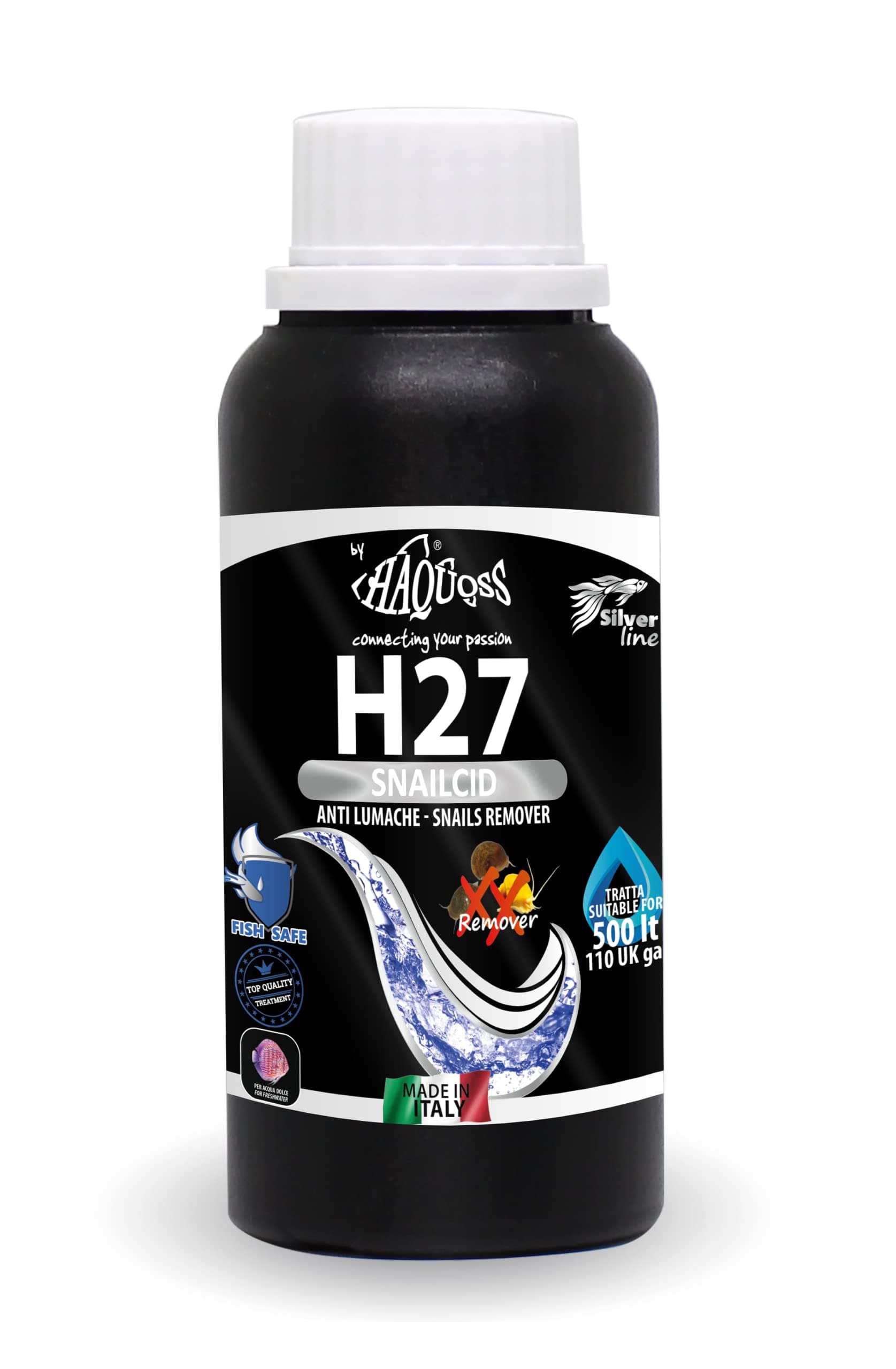 Haquoss H27 Snailcid Fish Tank Snails Removal 100 ml
