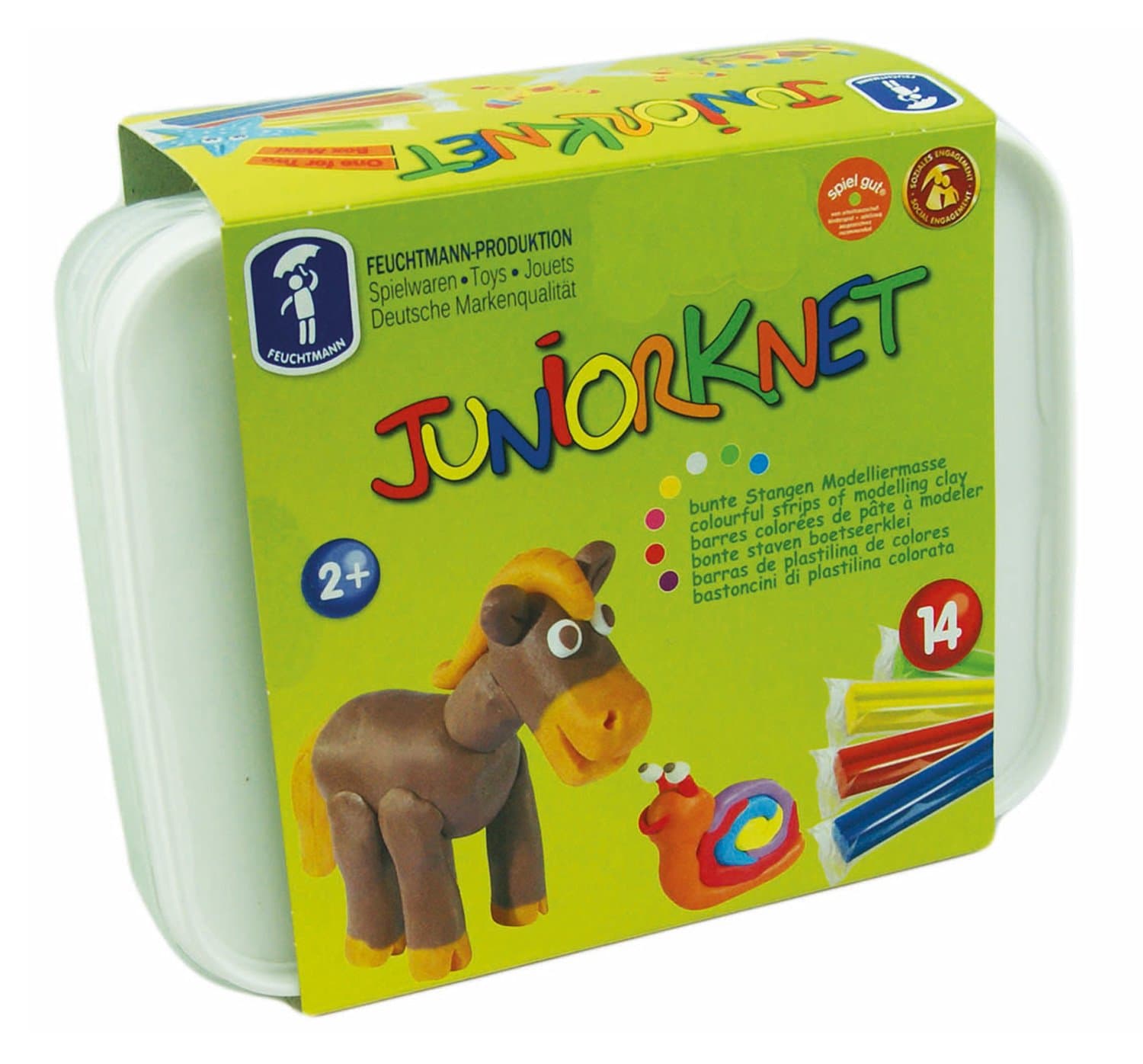 Feuchtmann Maxi Juniorknet One for Two Modelling Dough in a Box