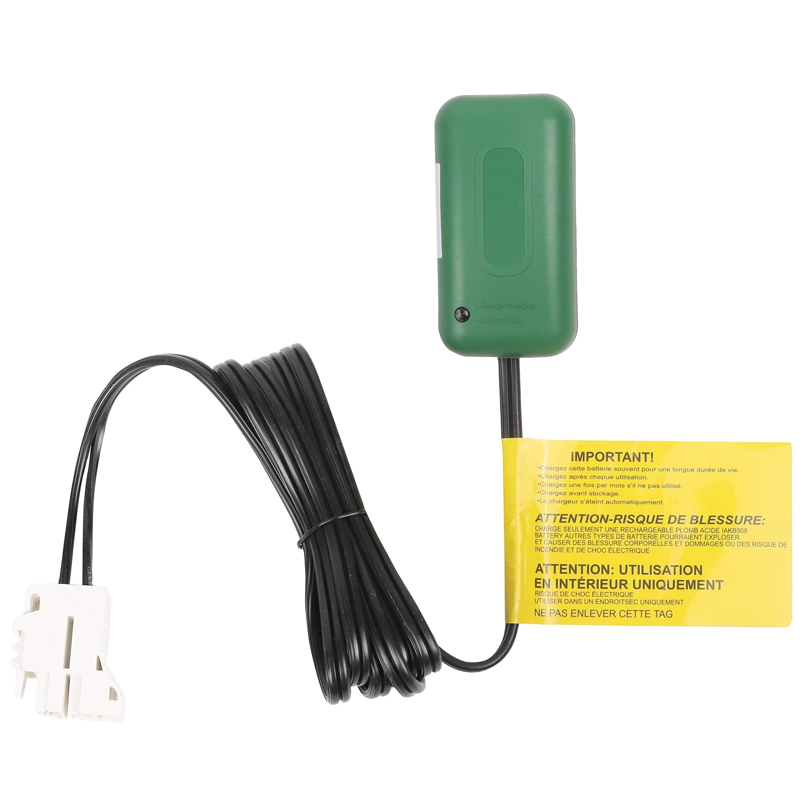 6V Charger for Peg Perego John-Deere Express IGED1088 / John-Deere Utility Tractor IGED 1069 / Li Red Tractor IGED1068 Children Ride On Car, Replacment Battery Charger for Peg-Perego Ride-On Toys