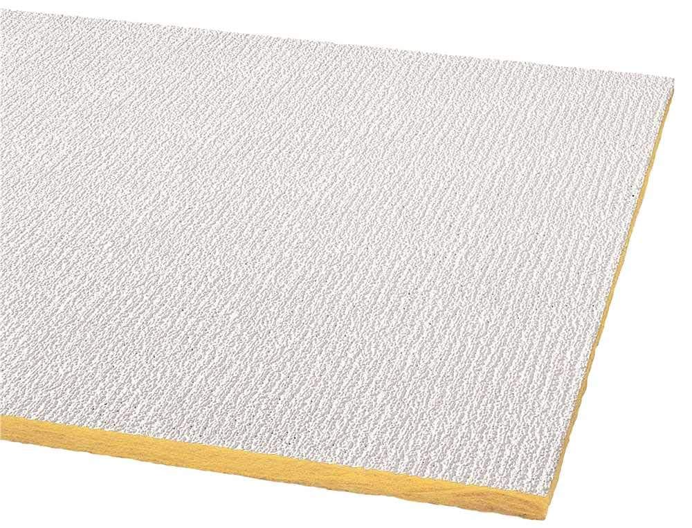 Armstrong World Industries BPGR2907 Acoustical Ceiling Panel 2907 Shasta Unperforated Humiguard Plus Lay in (16 per Case), 24" x 48" x 5/8"