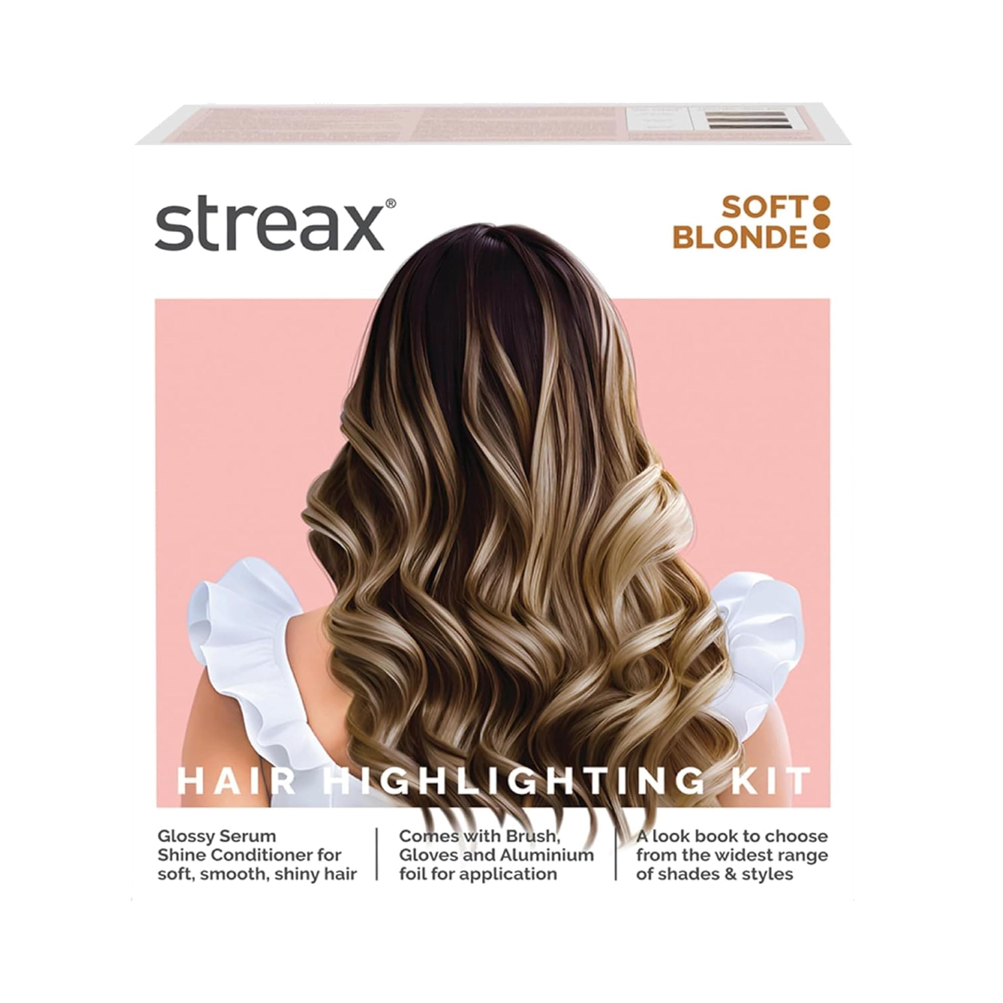 Streax Ultralights Highlighting Kit, Highlights, 60g - Soft Golden Blonde (Pack of 1)