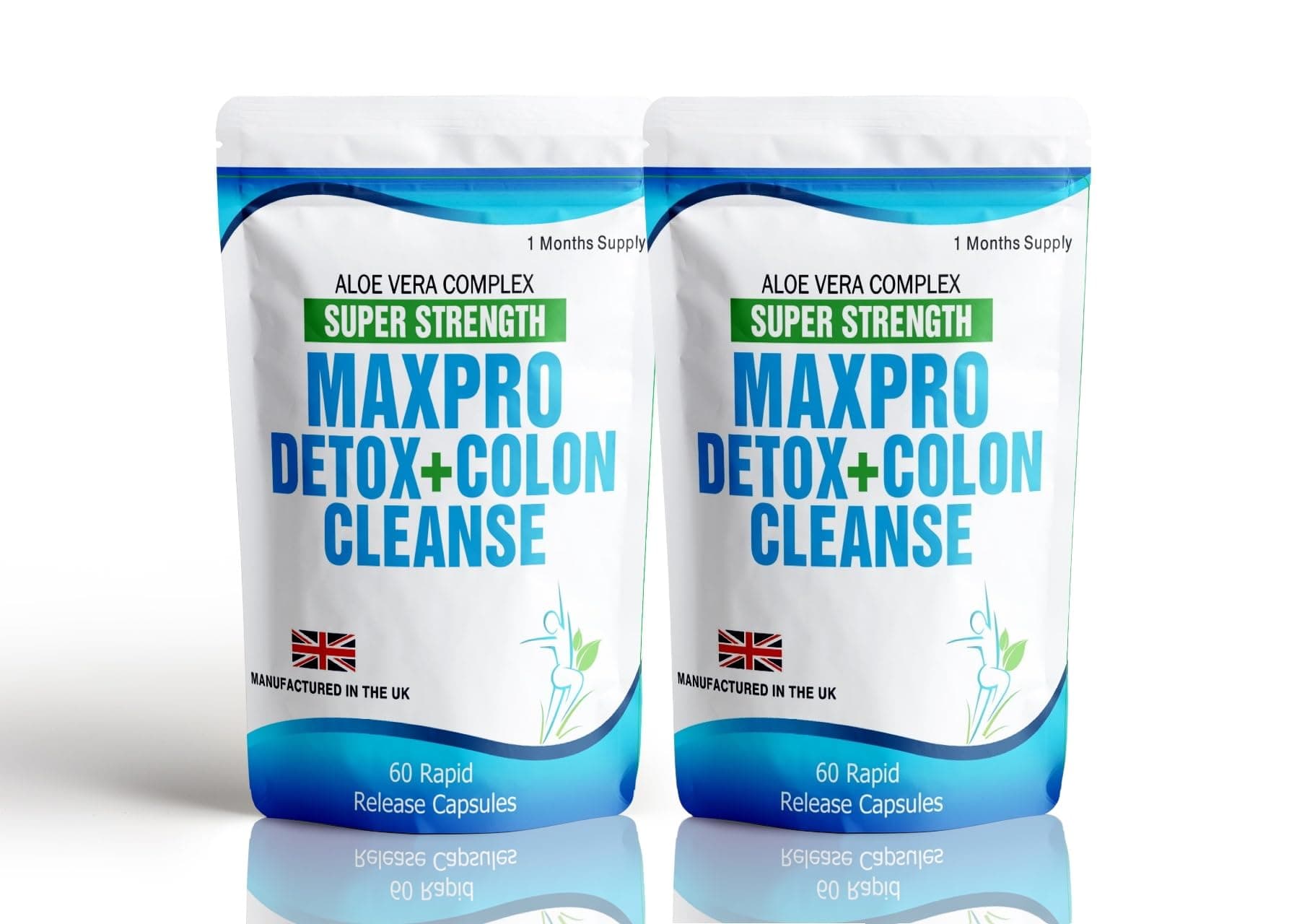 120 Colon Cleanse Clean Detox Bio Fat Burner Weight Management Diet Capsules 2 to 4 Months Supply Vegetarain Free Meal Plan and Dieting Tips