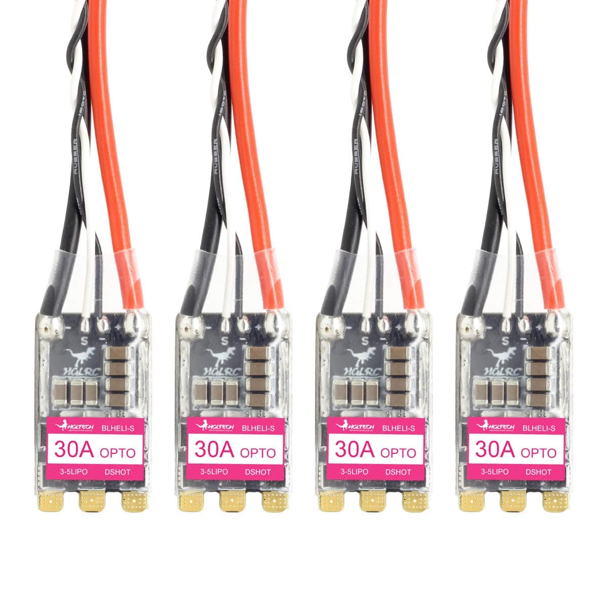 30A ESC 2-5S LiPo Battery Input D600 Blheli_S Brushless Motor Electronic Speed Controller for FPV Multicopter Quadcopter 4pcs 30a Esc Blheli_s