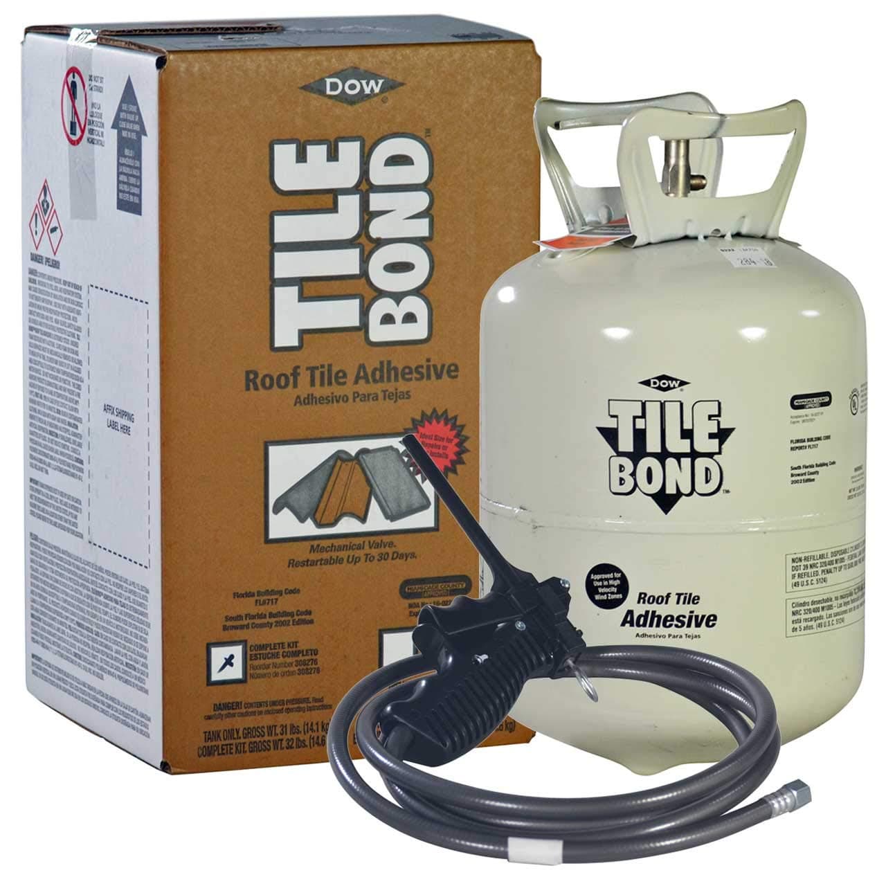 TILE BOND 23 lb. Roof Tile Adhesive Complete Kit