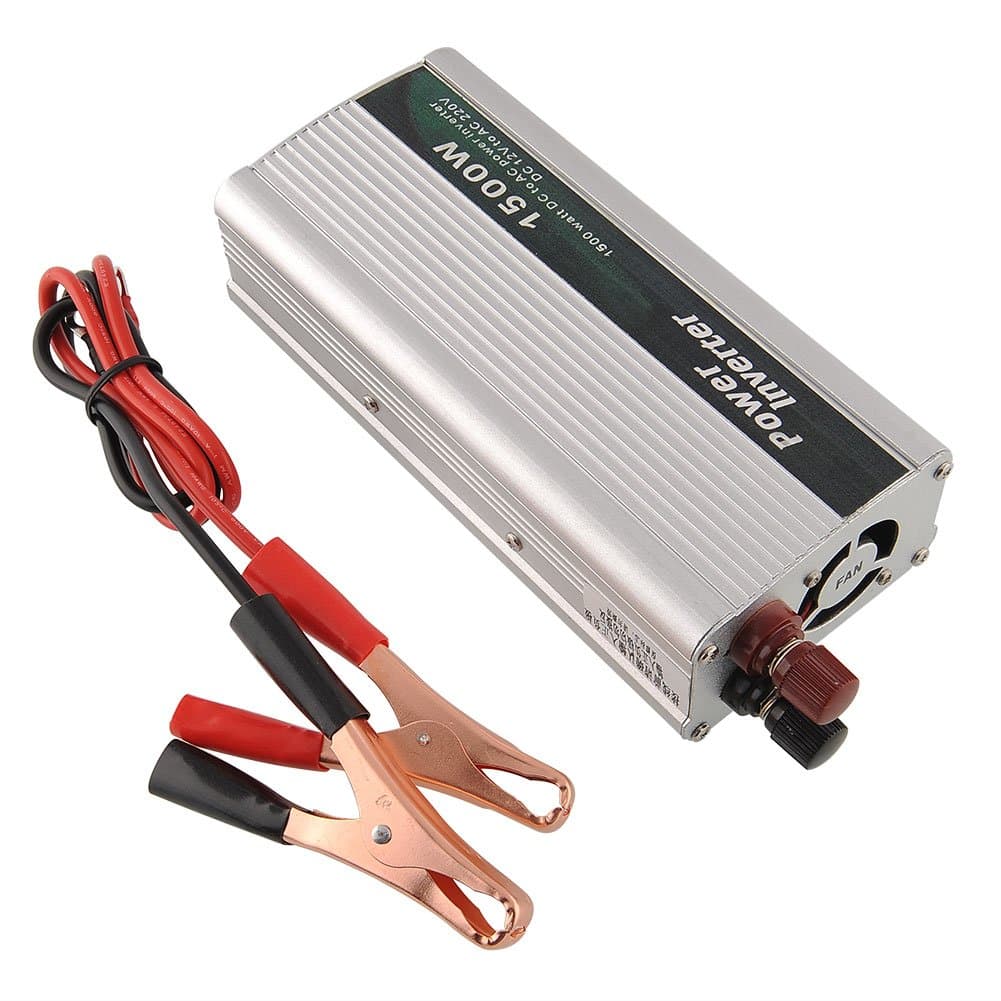 Techvilla® Hot DC 12V to AC 220V 1500W 1500 Watt Auto Car Boat Power Inverter Charging Charger Converter Adapter Home