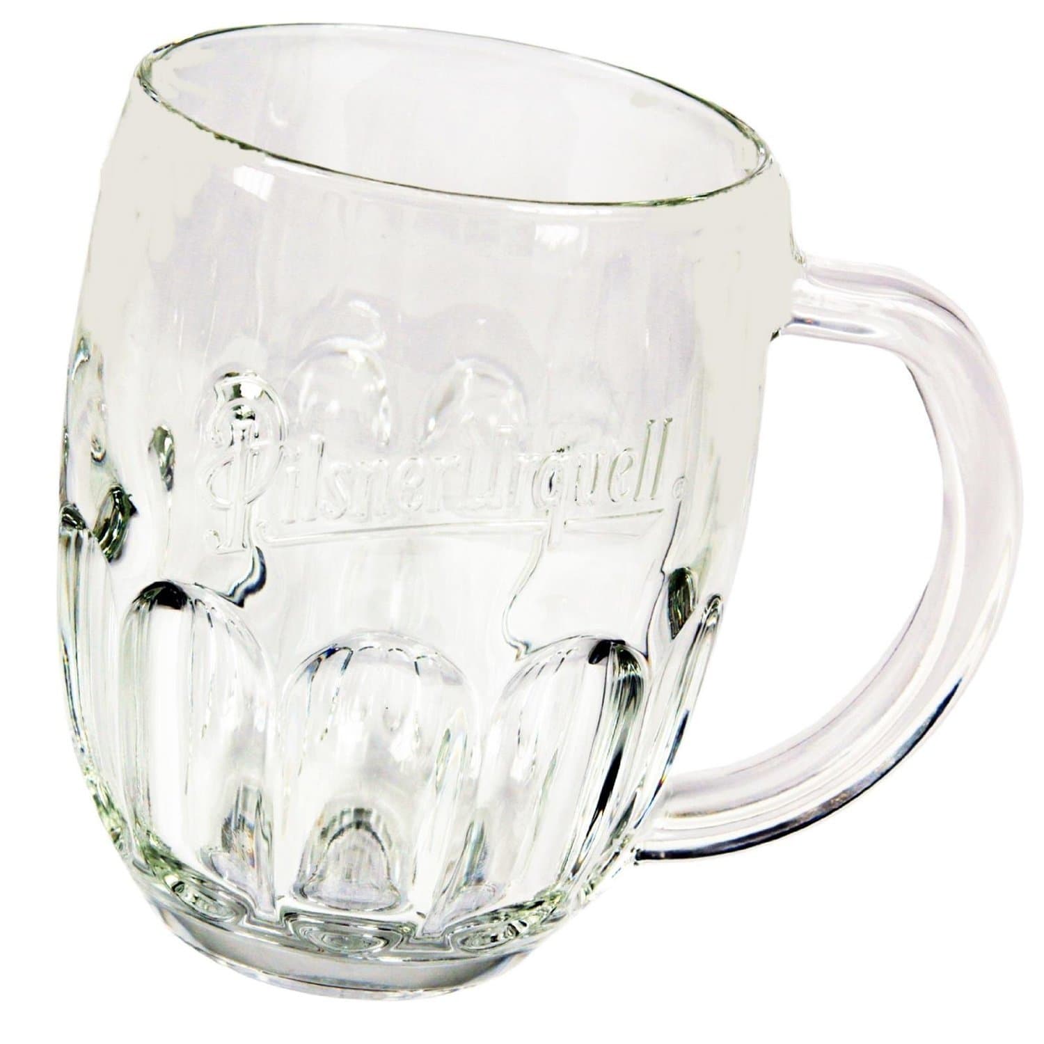 Pilsner Urquell Beer Mugs Set Of 2 Pieces Half Pint