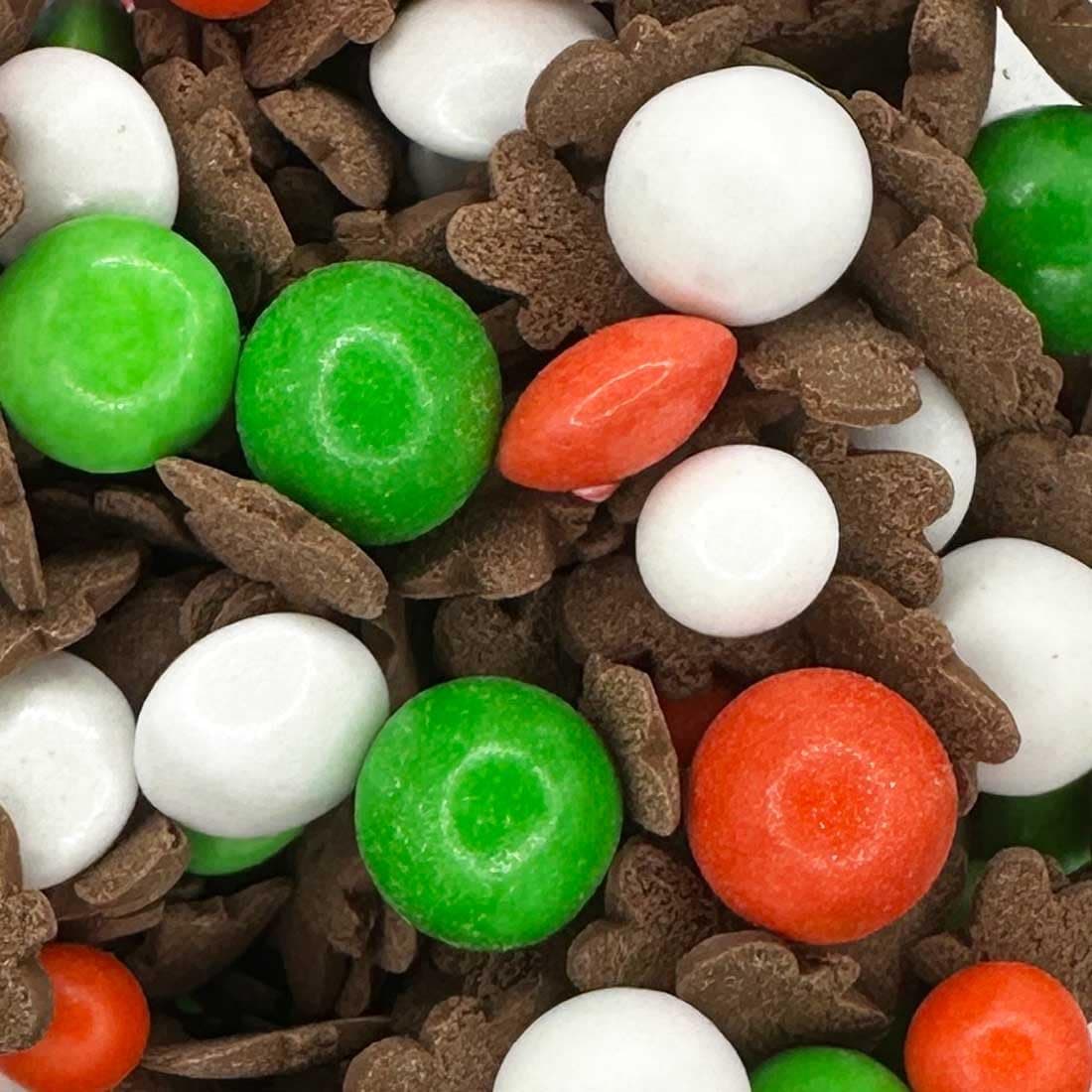 Sprinkletti30g Christmas Sprinkles for Cakes - Gingerbread - Christmas Cake Topper Sprinkles - Edible Christmas Cake Decorations UK - Festive Mix for Cupcake Christmas Baking