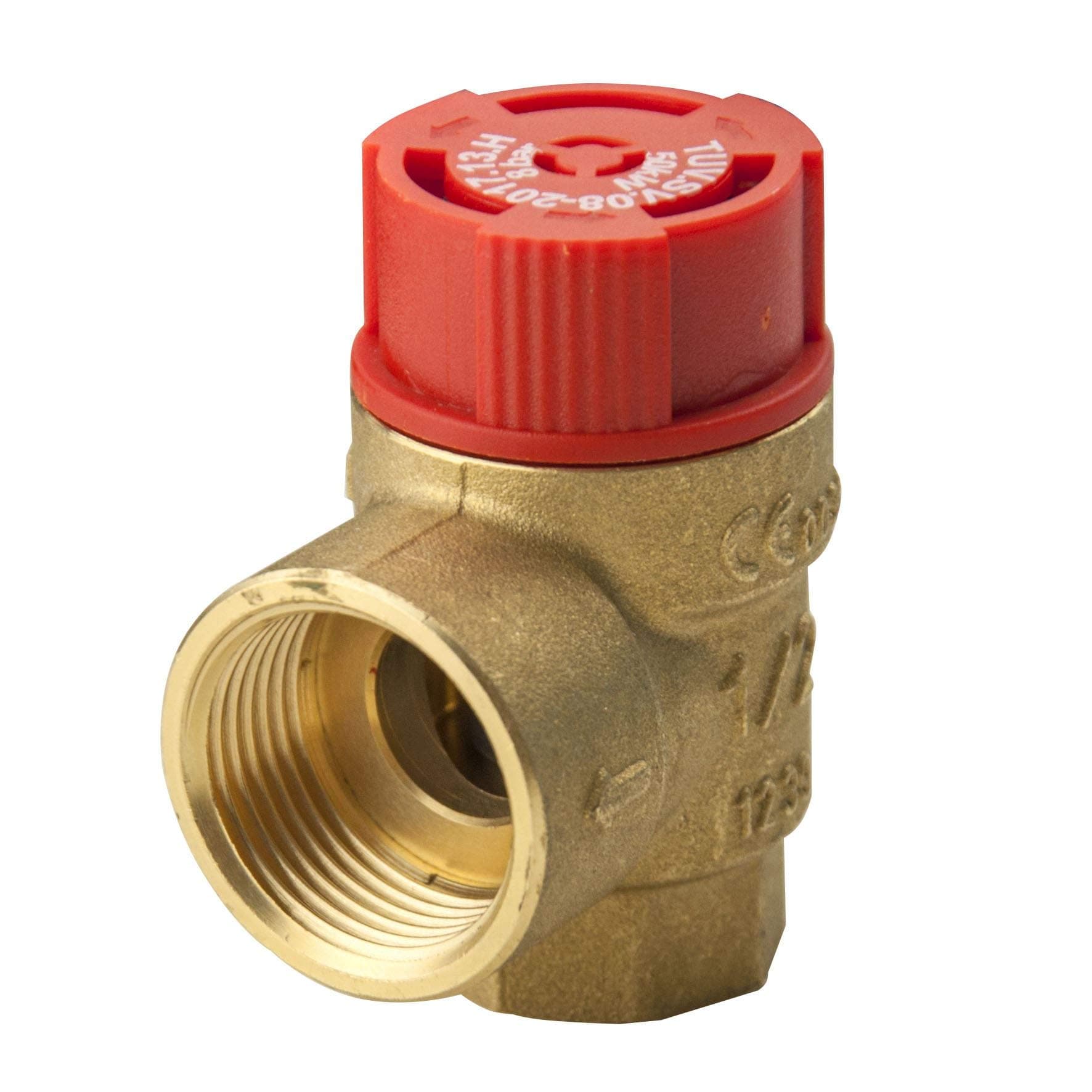 3/4" x 1" Safety Pressure Release Relief Reducing Valve FxF Female 2,5 Bar
