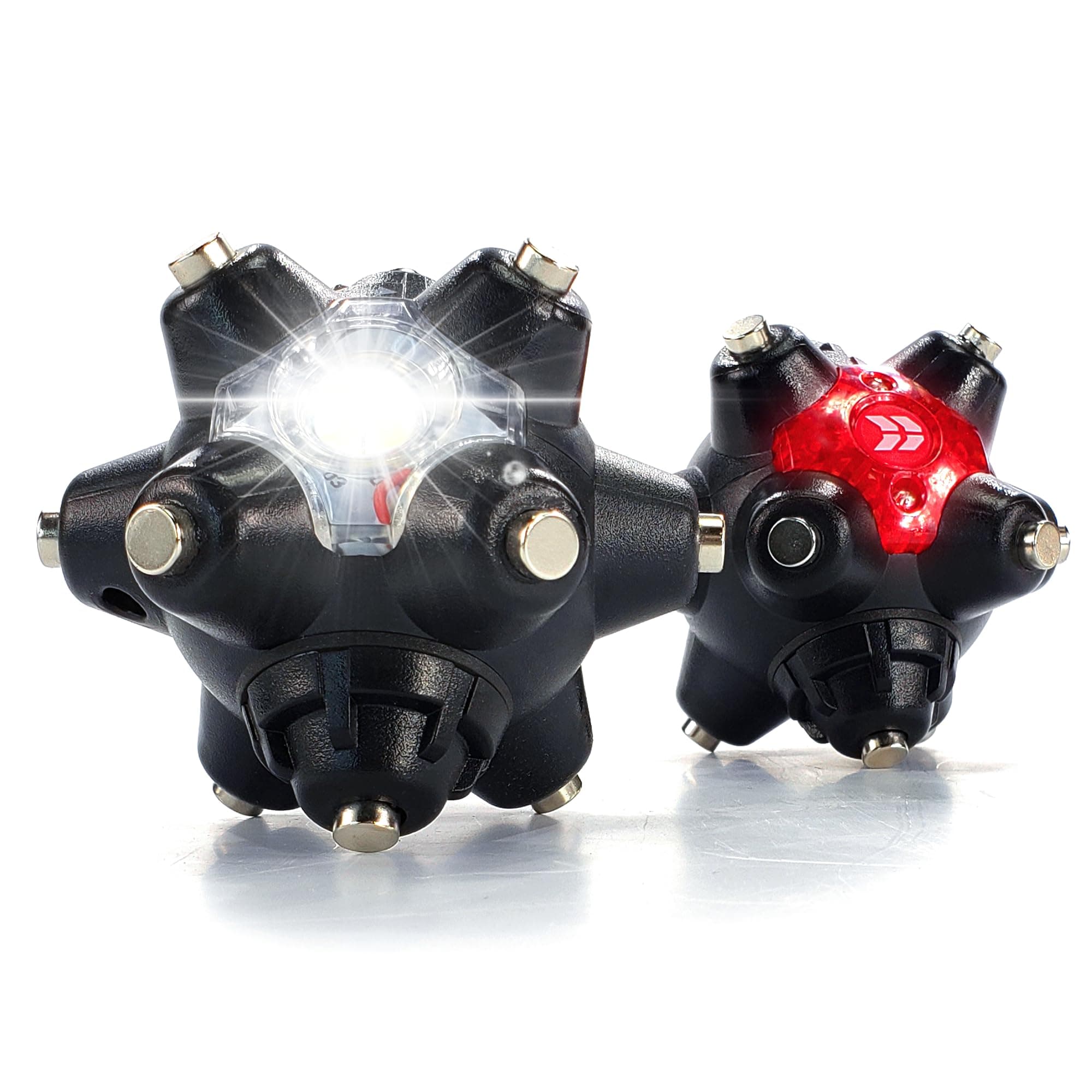 STKR Concepts Light Mine Professional 250 Lumens- Hands Free LED Flashlight, Red/White, (Model: 107)