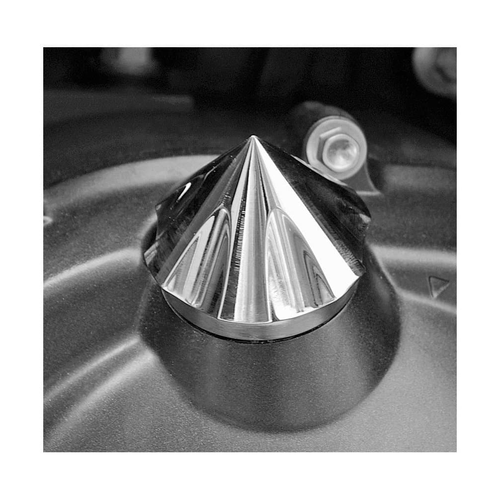 Roaring Toyz Oil Cap With Spike Arrow Point Chr for Kawasaki Ninja 250R/1000 ZX