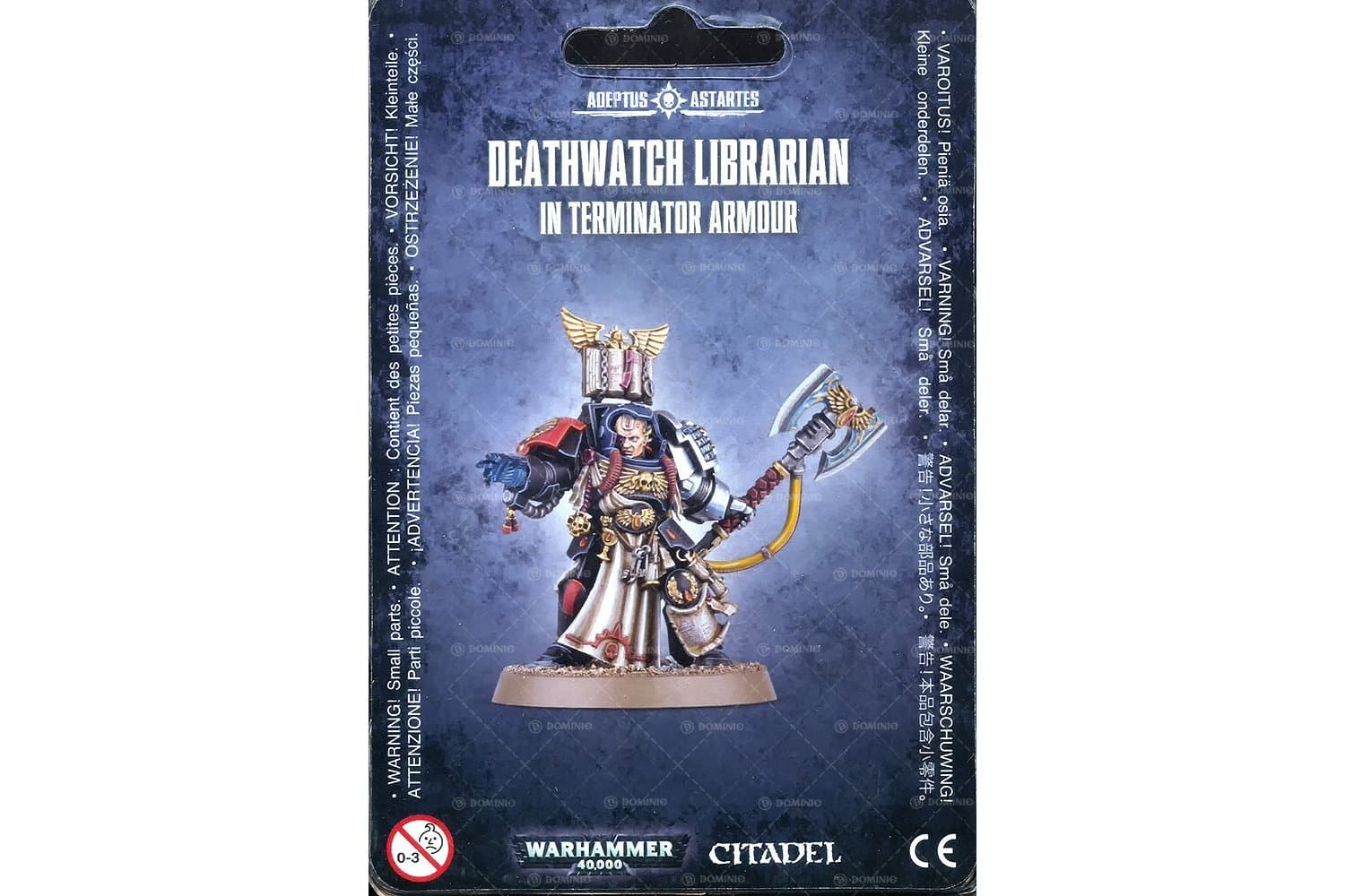Warhammer 40,000 Deathwatch Librarian in Terminator Armour (1 figure)