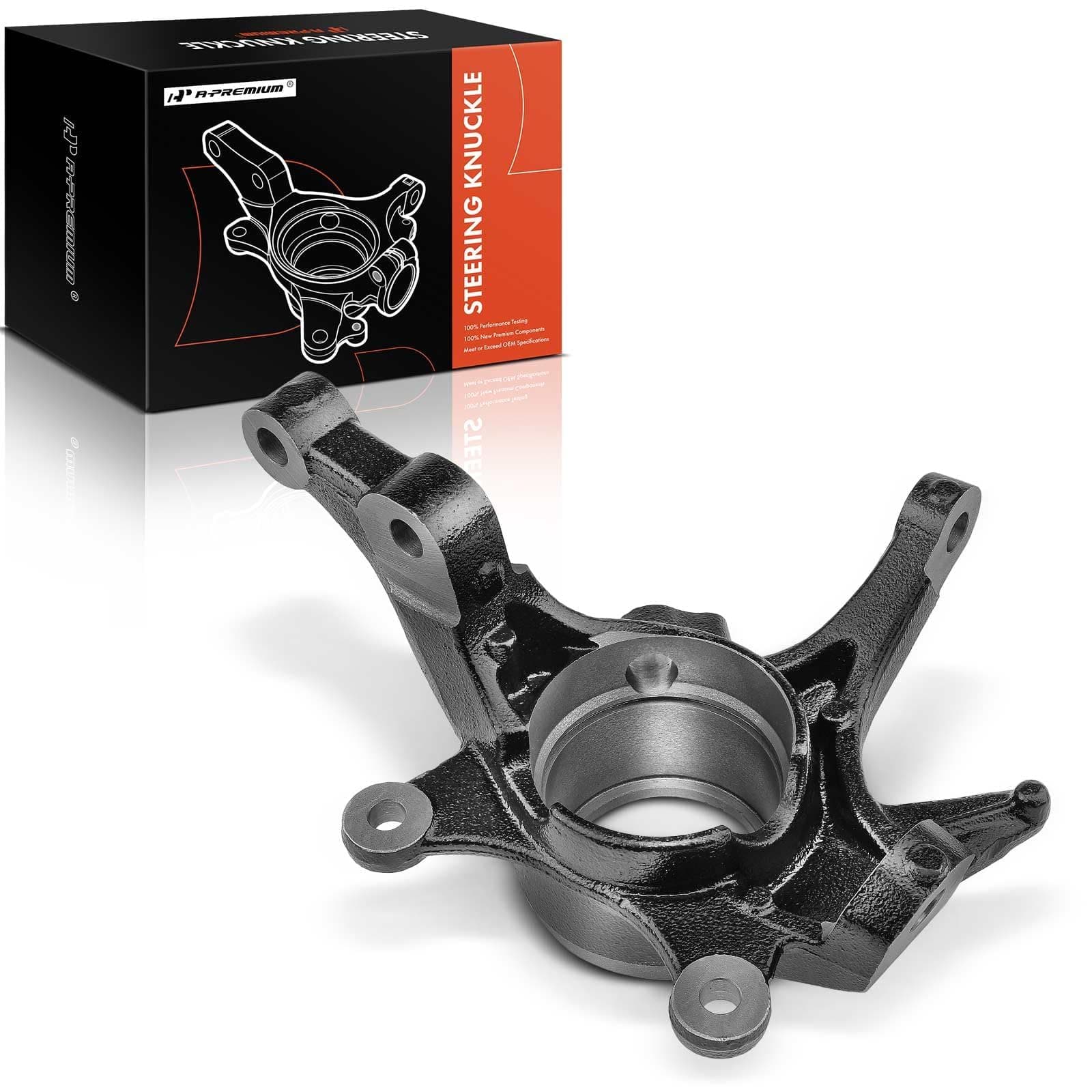 A-Premium Front Right Suspension Steering Knuckle Compatible with Hyundai Elantra 2013-2014, Elantra GT 2013-2014, Veloster 2013-2014, FWD, Passenger Side