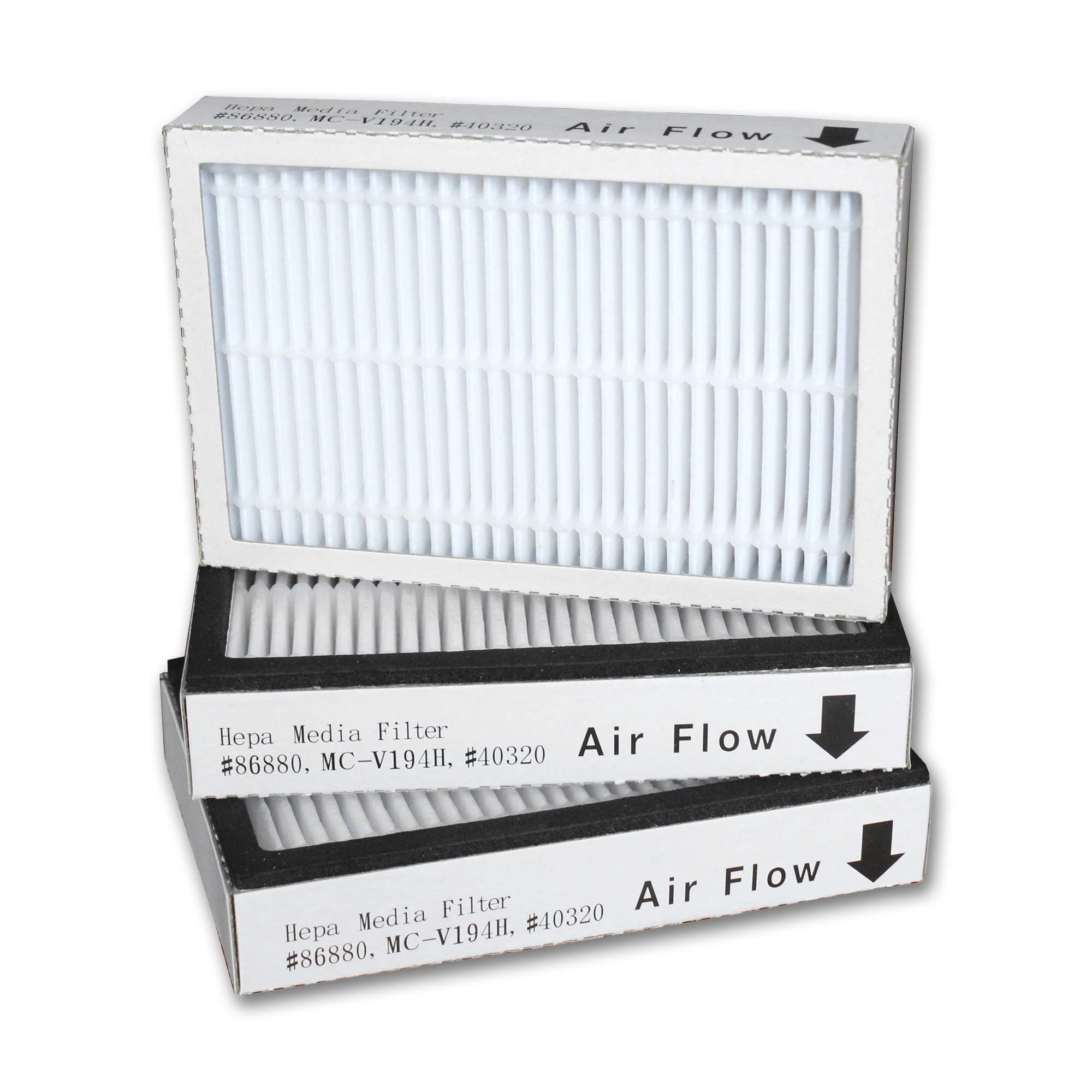 ATXKXE 3 Pack Replacement Exhaust Filter EF-2 for Kenmore Vacuum Cleaners Compares to 86880 and MC V194H,EF-2,3 pack