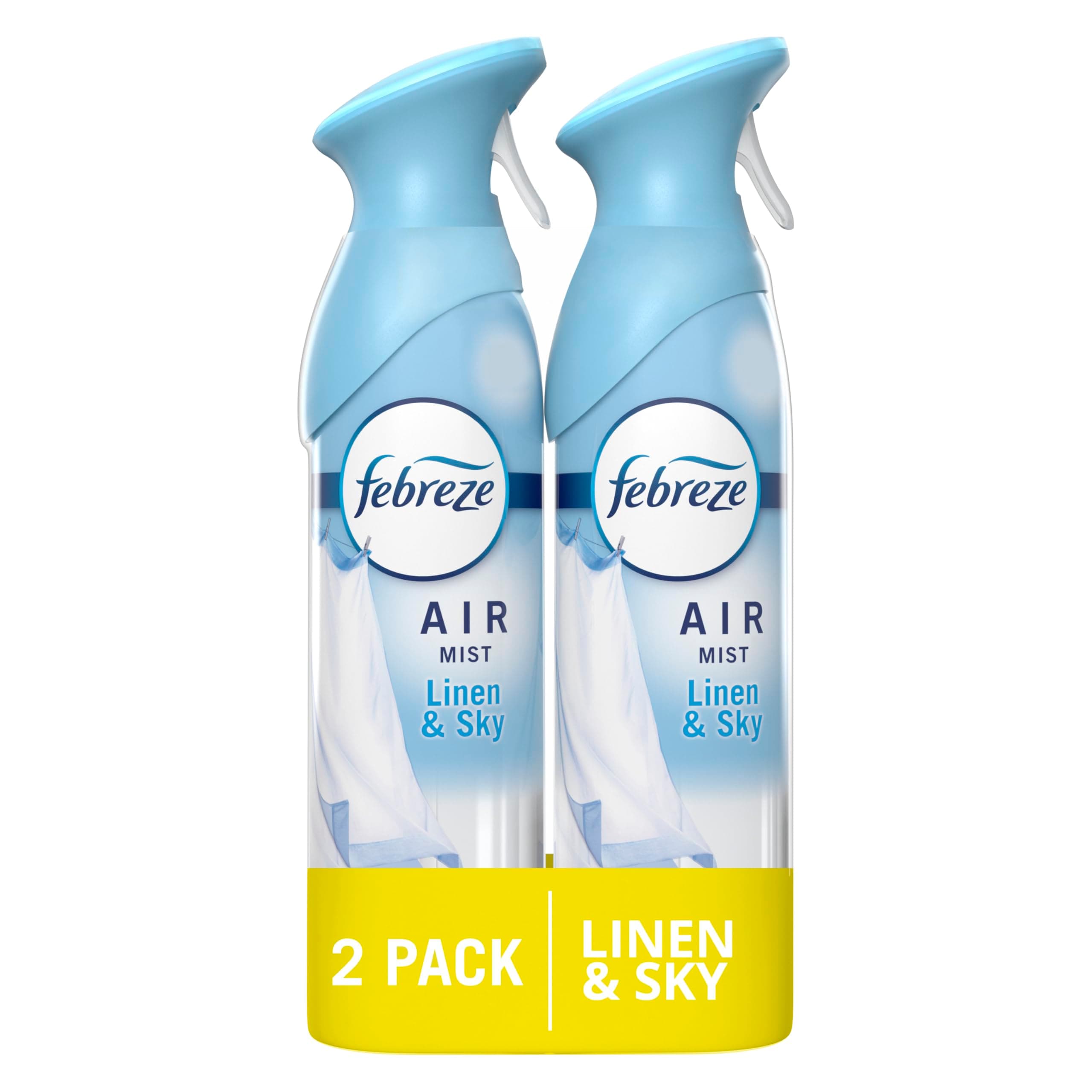 Febreze AIR Freshener Linen & Sky (2 Count, 17.6 oz)