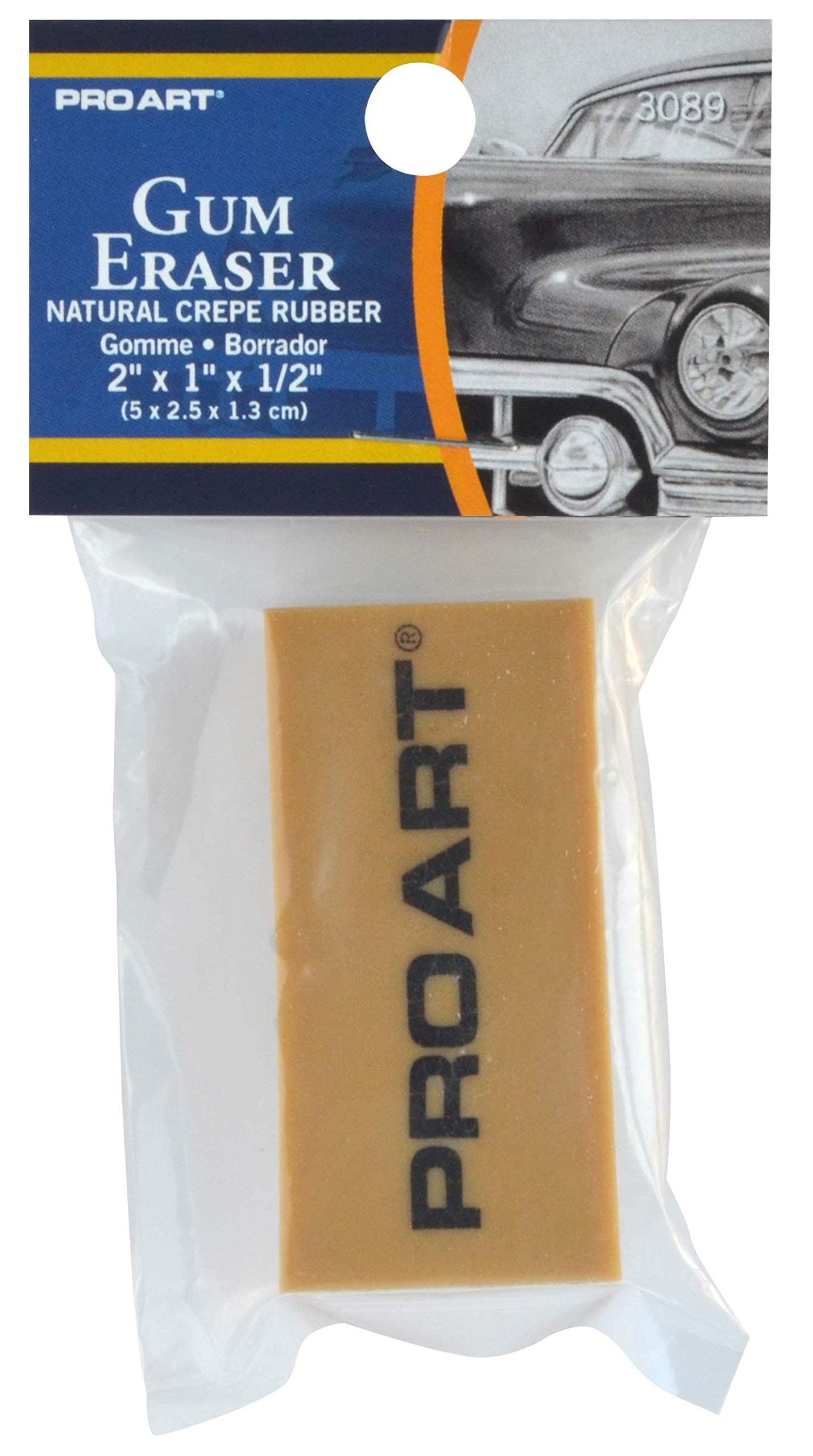 P PARROT Pro-Art Art Gum Eraser, Natural