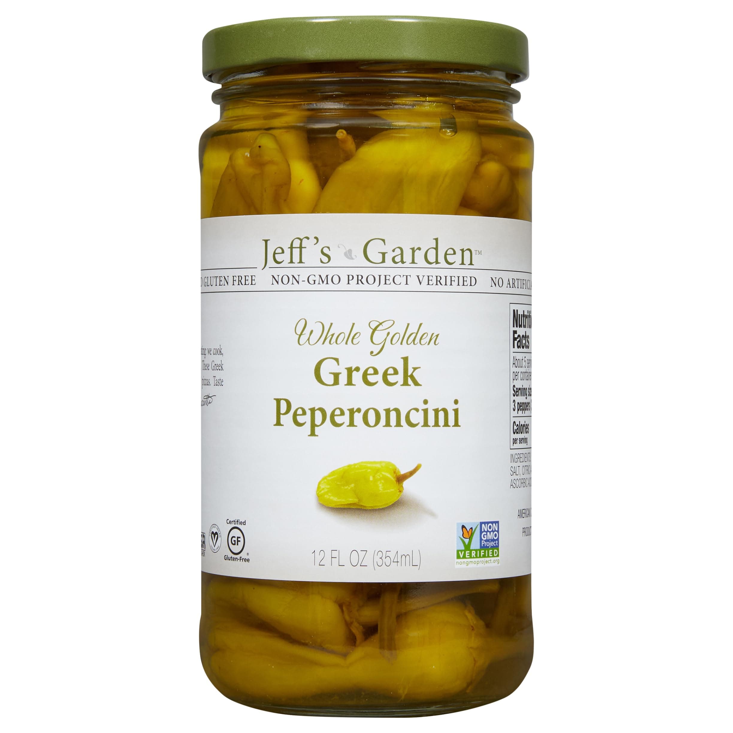 Jeff's Naturals Peperoncini Greek (6x12oz)