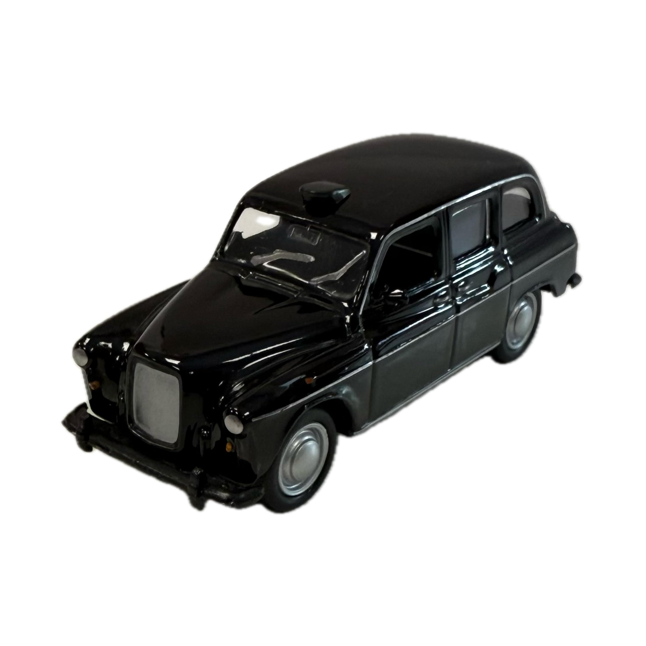 London Black Taxi Mini Model Made of Die Cast Metal and Plastic Parts with Pull Back Go Action