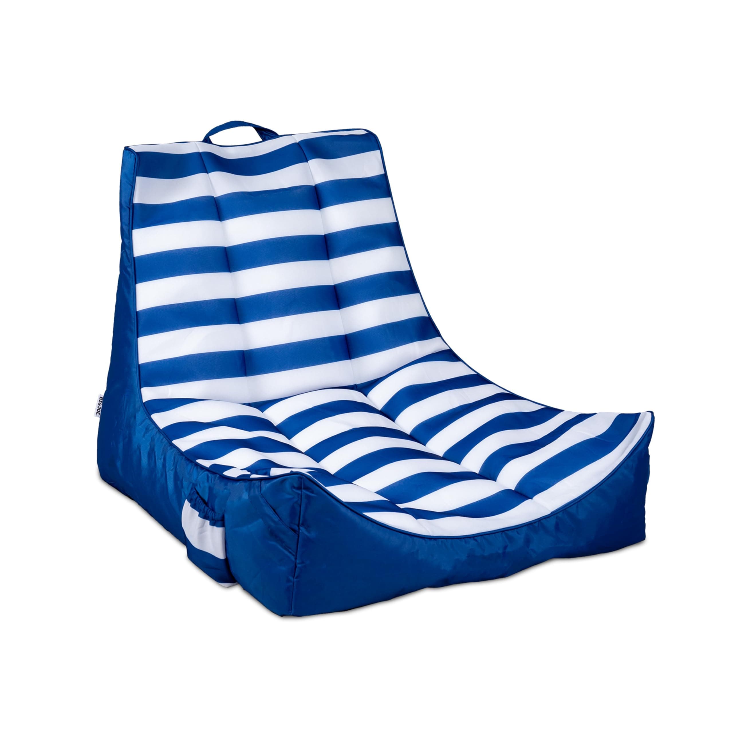 Captain's Float No Inflation Needed Pool Lounger, Double Sided Mesh, Quick Draining Fabric