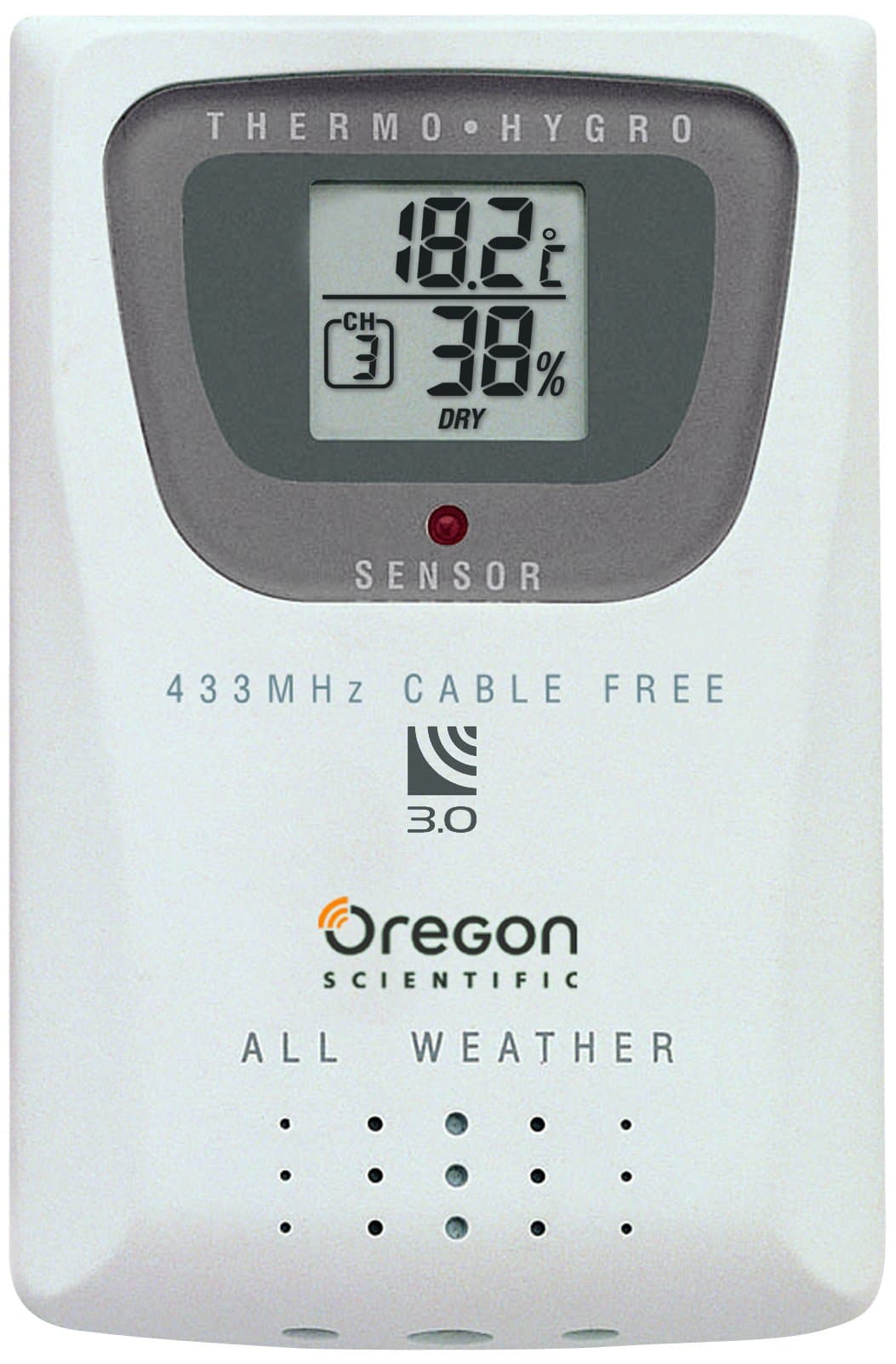 Oregon Scientific THGR810 Thermometer & Humidity Sensor For WMR100