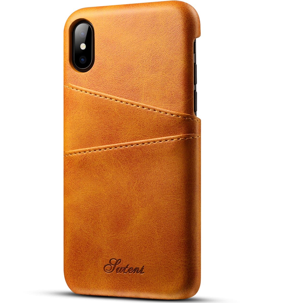 KelaSip iPhone 6s Wallet Case,iPhone 6 Case, Slim PU Leather Back Protective Case Cover with 2 Credit Card Holder,Khaki,for iPhone 6s/6 Case