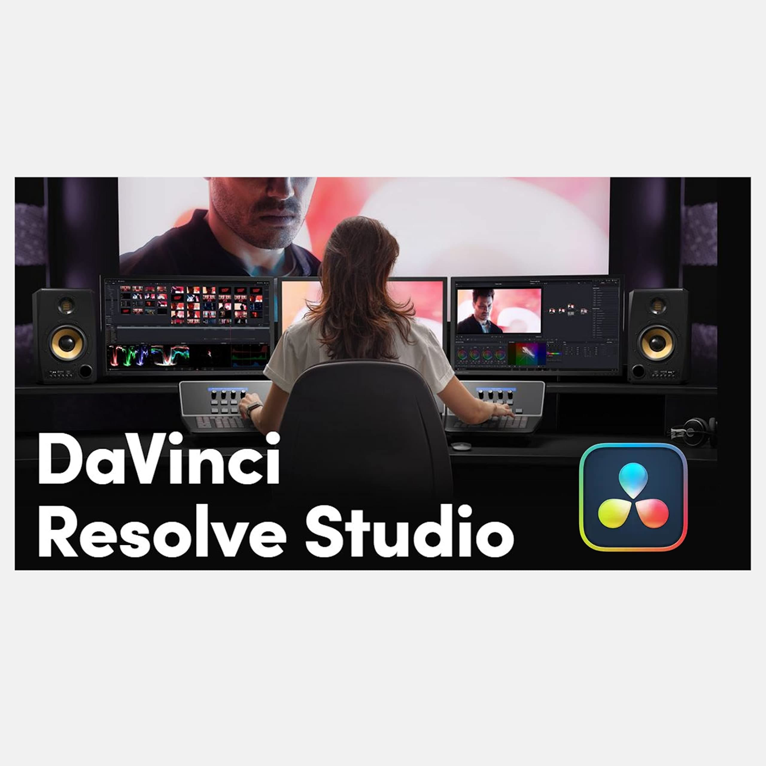 Blackmagic Design DaVinci Resolve 14 Studio License Key Item black