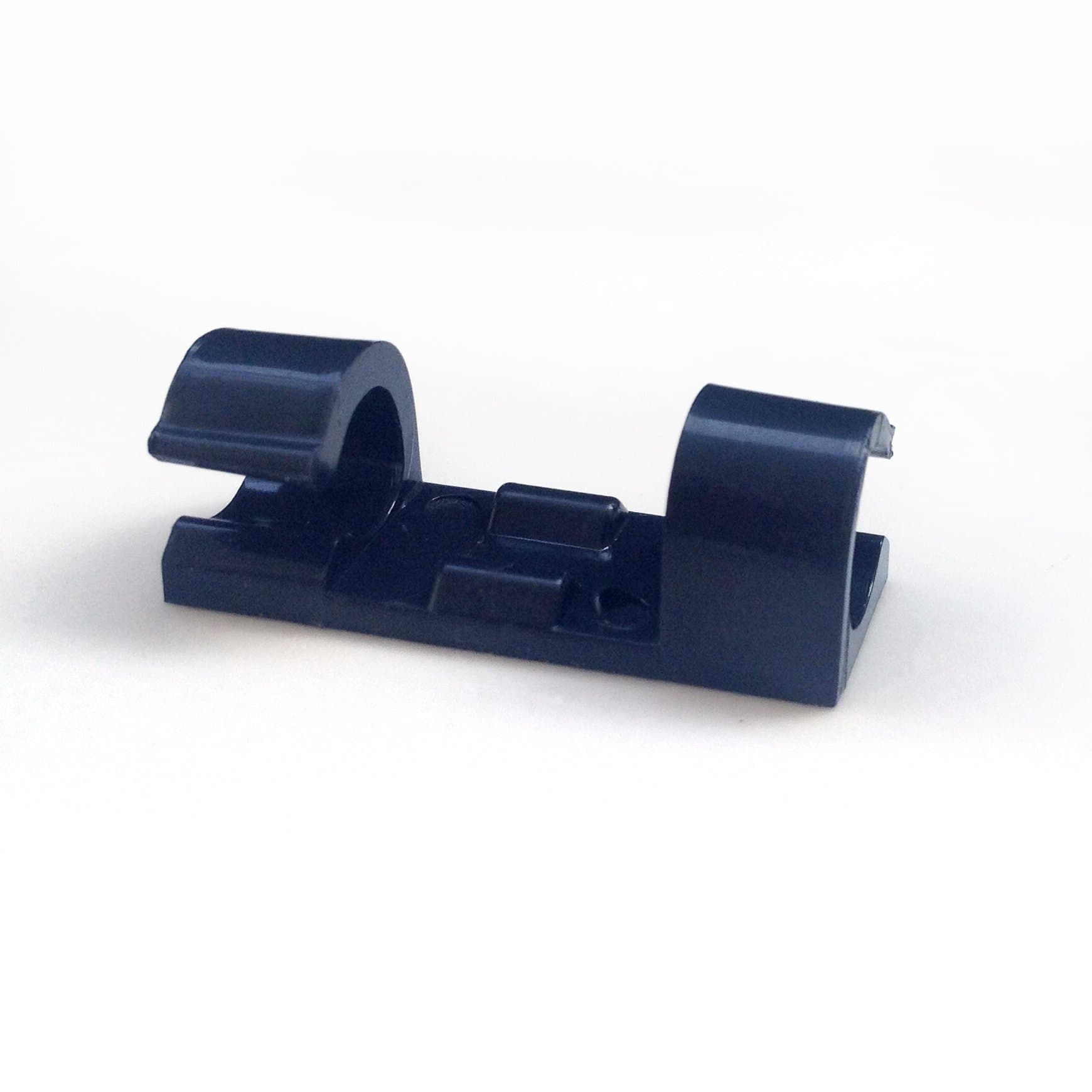 Self-Adhesive Cable Clips Organizer Drop Wire Holder Cord Management, Black (Old Adhesive)