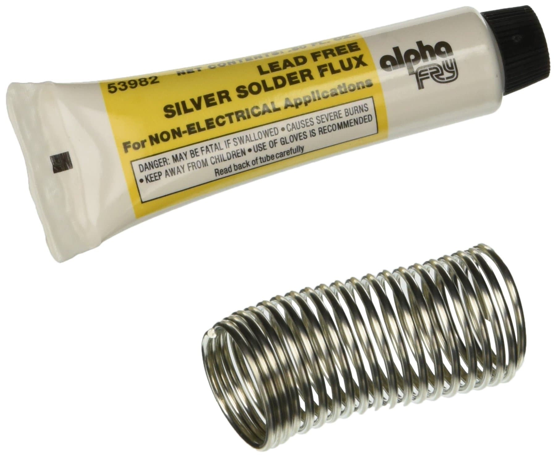53982 AM53982 Cookson Elect Lead-Free Silver Solder and Flux Kit, No Size, No Color