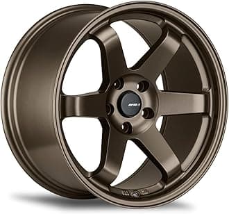AVID.1 AV-06 Matte Bronze 17x8 Custom Wheel – Fits 4x100 Bolt Pattern with +35 Offset – Lightweight Performance Alloy Wheel – Aggressive Street Style & Track-Ready Car Accessories