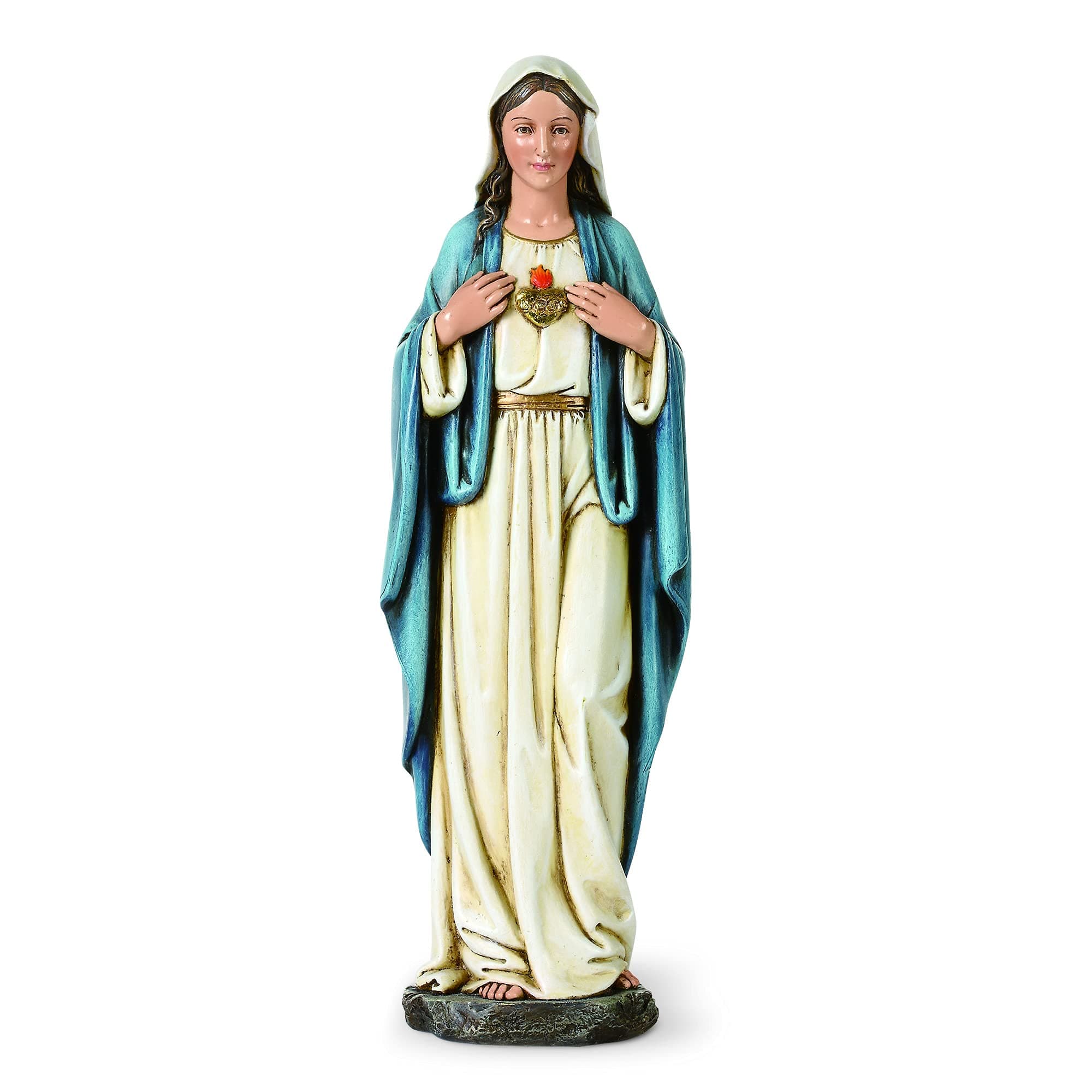 Renaissance Collection Joseph's Studio by Roman Exclusive Immaculate Heart of Mary Figurine, 10-Inch