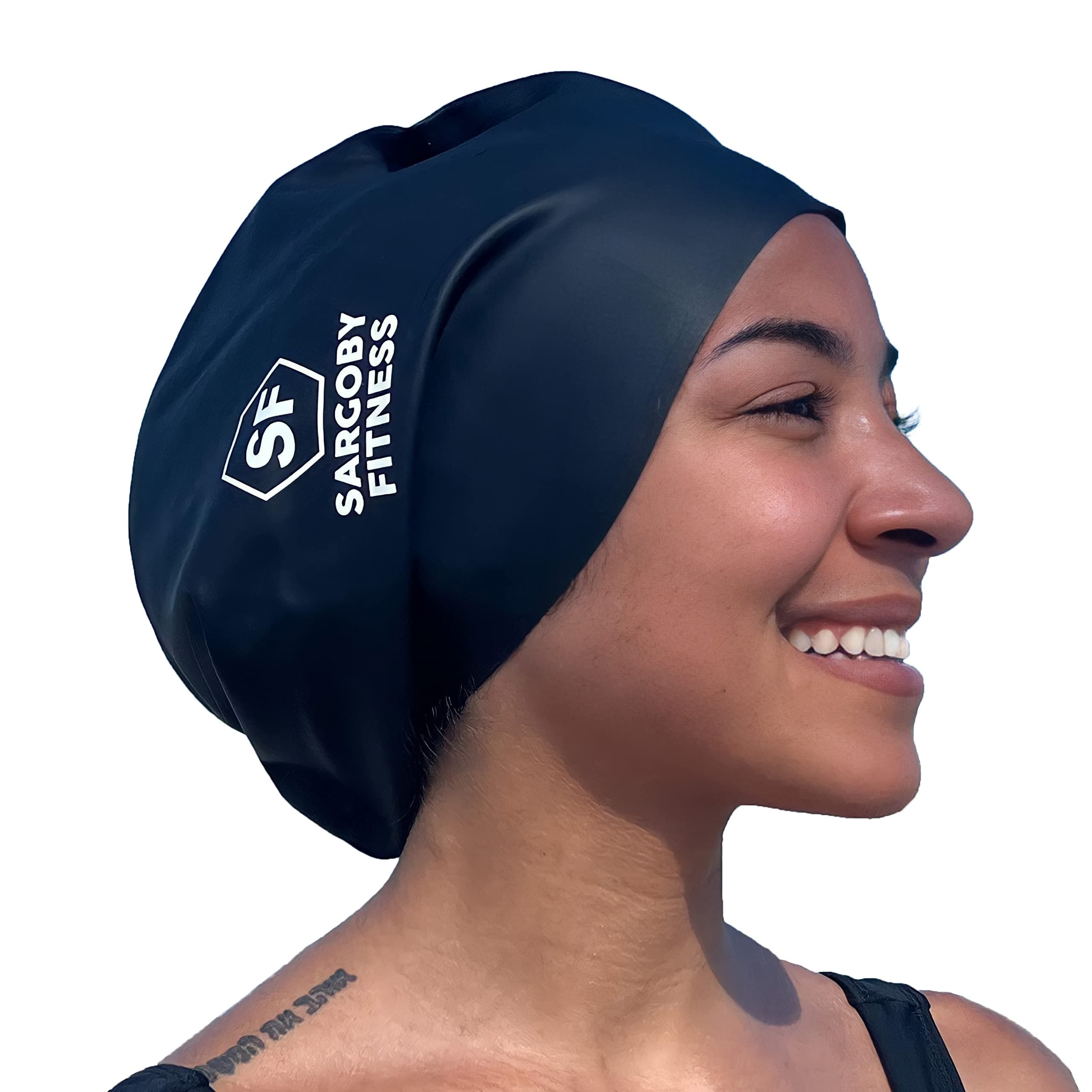 Dreadlocks swimming cap Designed for voluminous and bulky hairstyles like Braids Dreads Locs