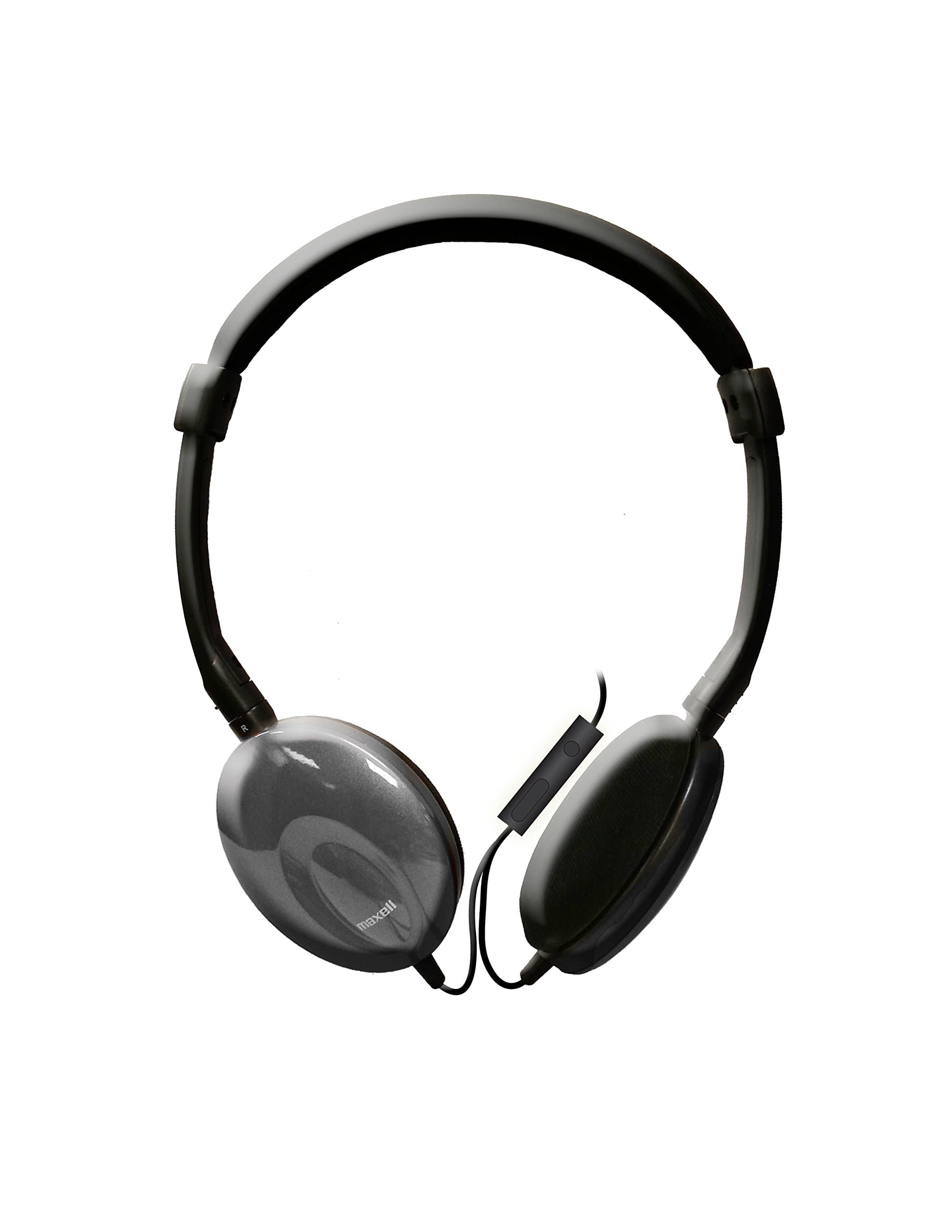 Maxell Classic Headphone with Microphone, Silver (196107)