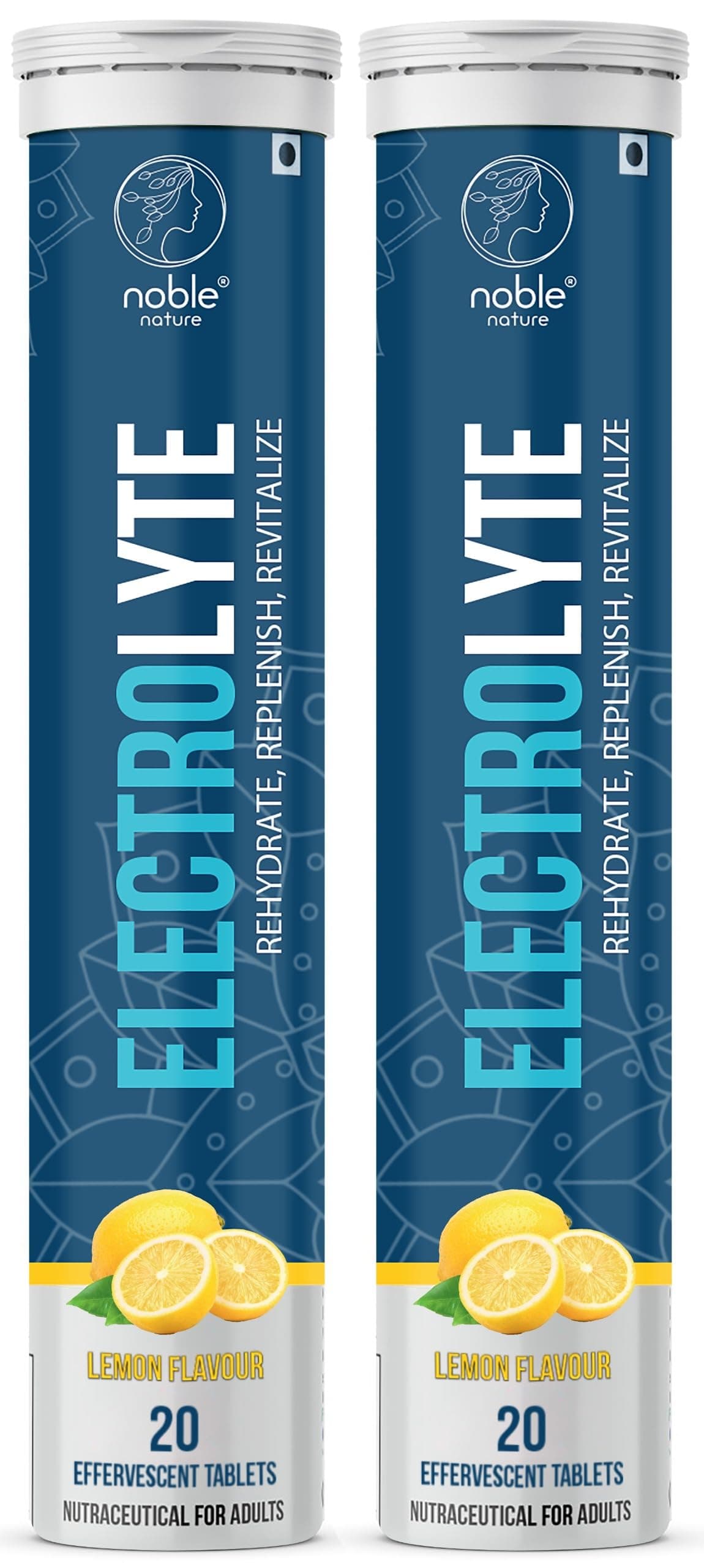 Electrolyte 40 Effervescent Tablets - With Sodium, Potassium, Magnesium, Calcium, Vitamin C, B6, B12, & Zinc - Sugar-Free, Vegan, Keto-Friendly